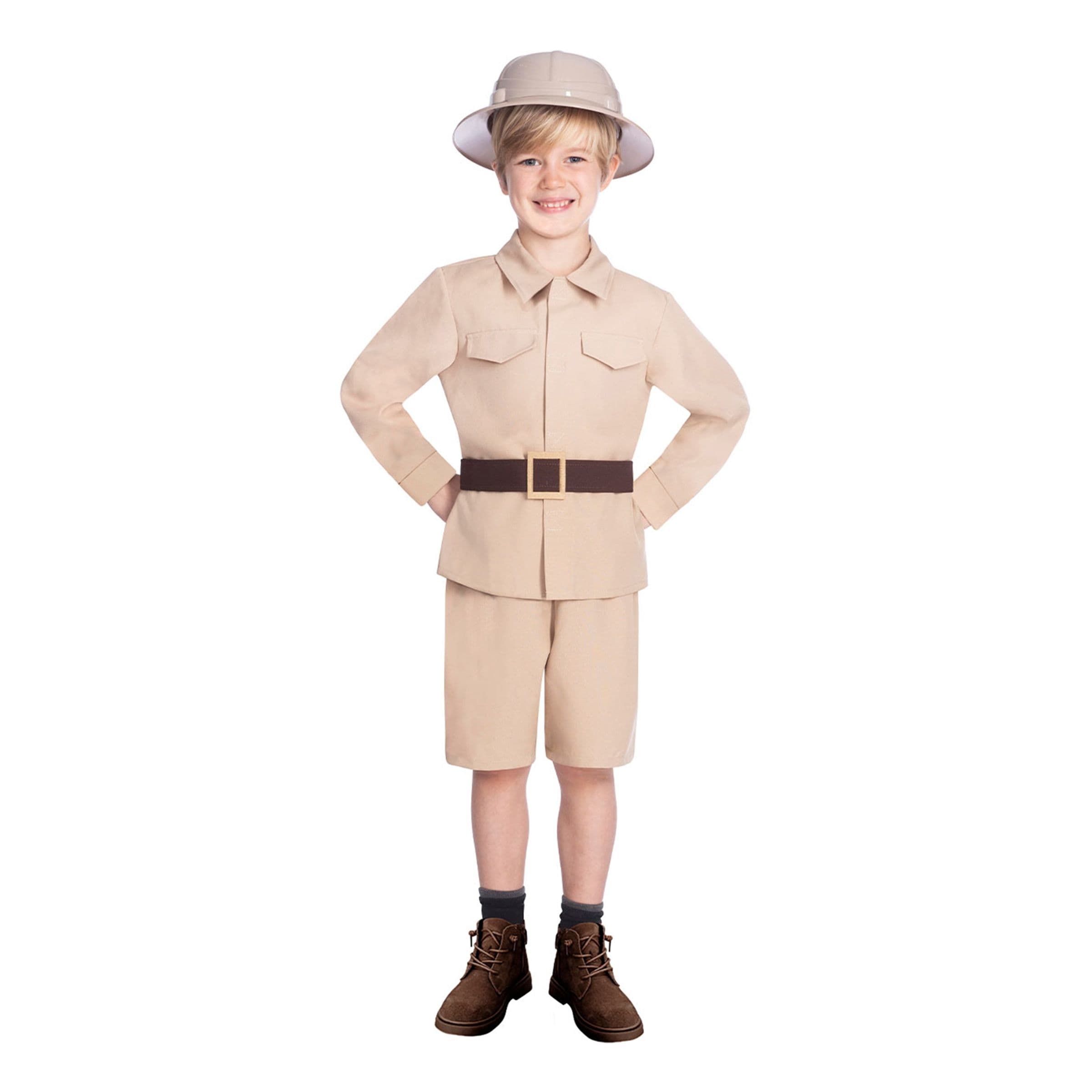 Beige Safari Lasten Naamiaisasu - Medium – Riethmüller