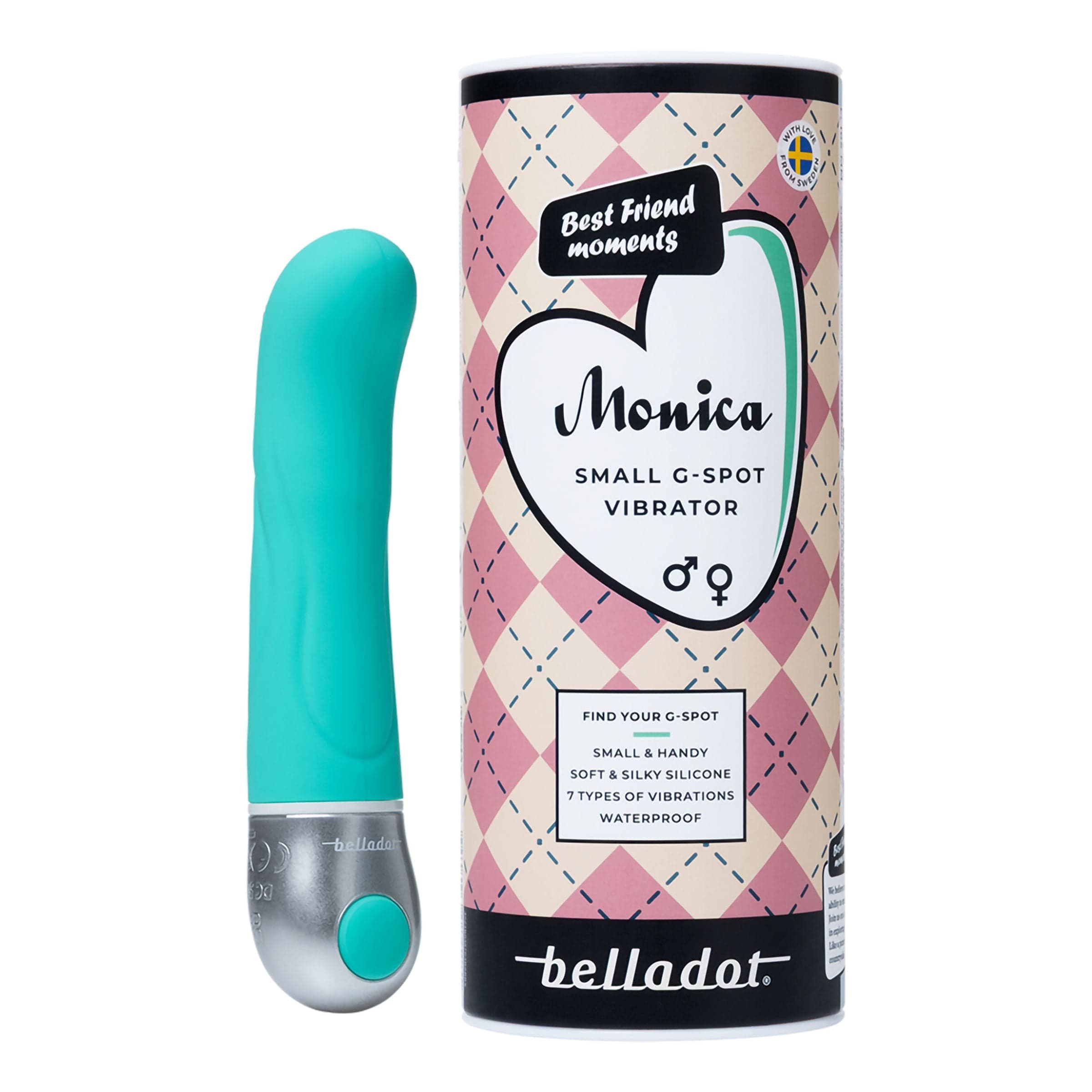 Belladot G-pistevibraattori Monica - Vihreä – Lastbryggan