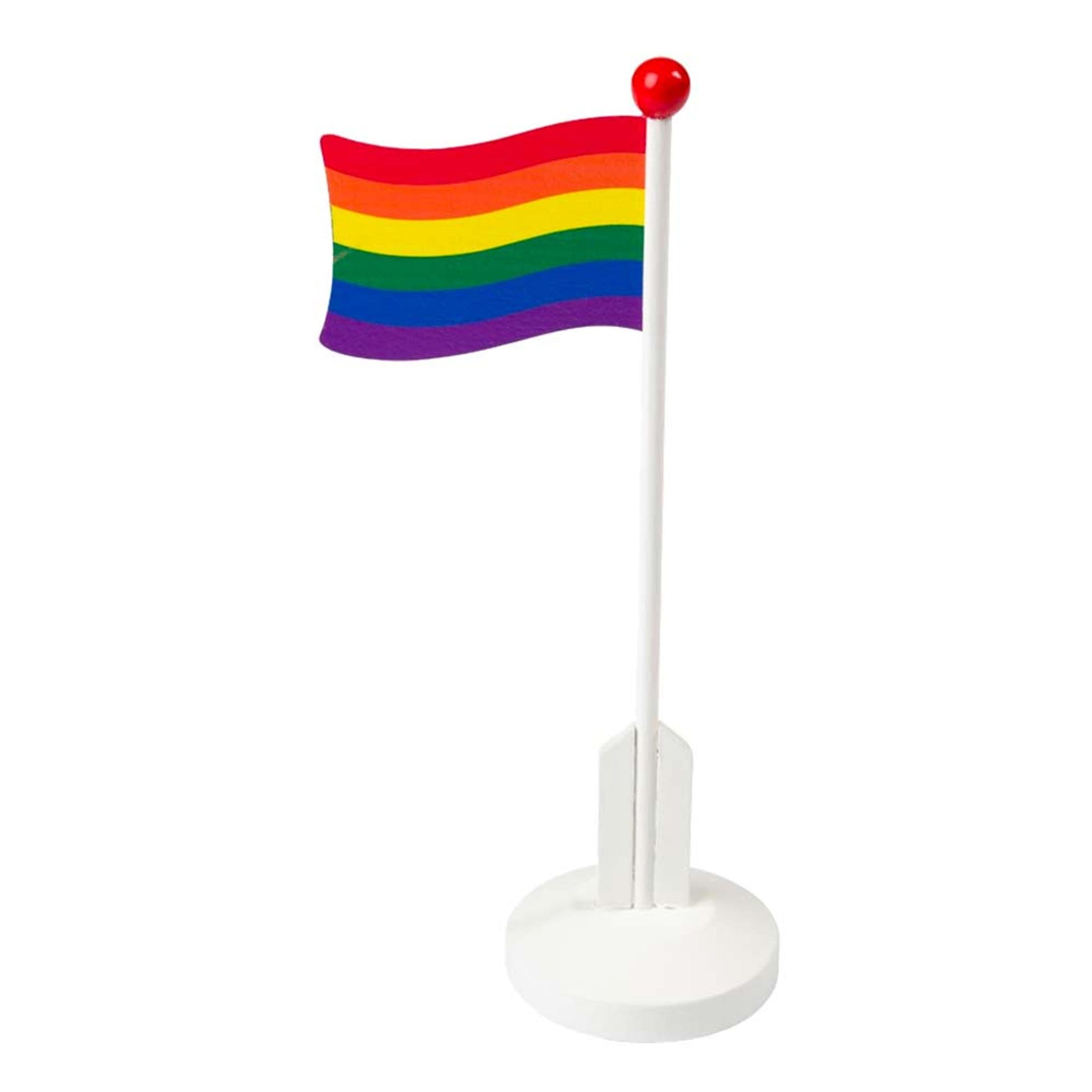 Pöytälippu Puuta Pride Lippu – Hisab/Joker