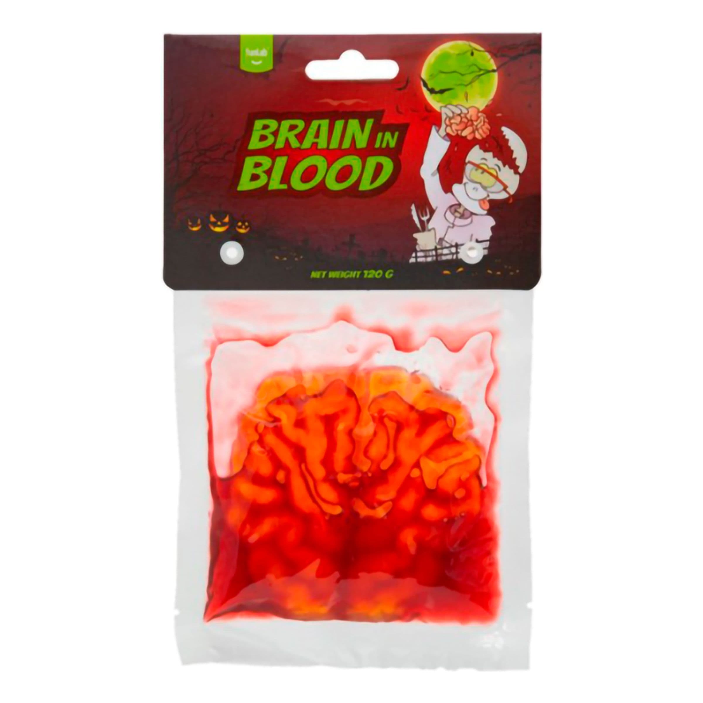 Brain in Blood Halloweenkarkit - 120 g – ERT Godis Singel