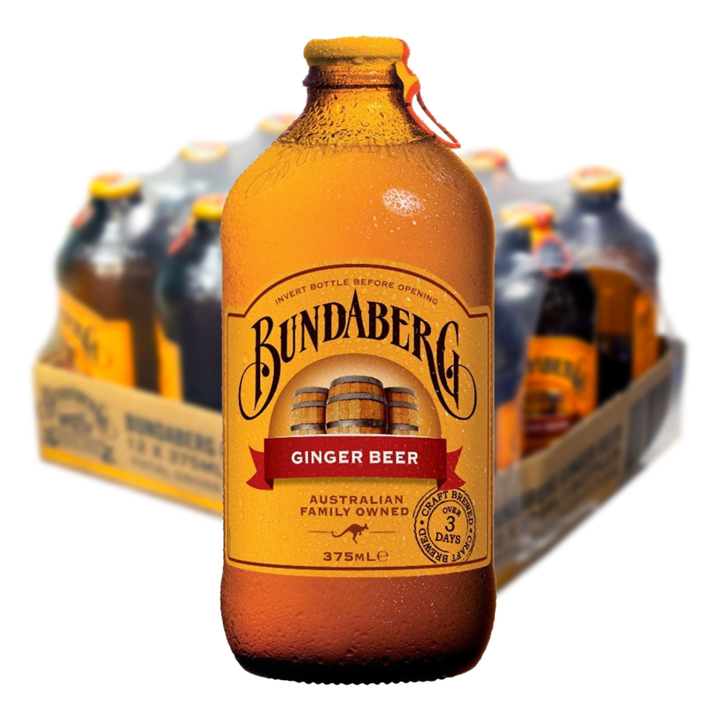 Bundaberg Ginger Beer - 12 x 37,5 cl – Barkonsult