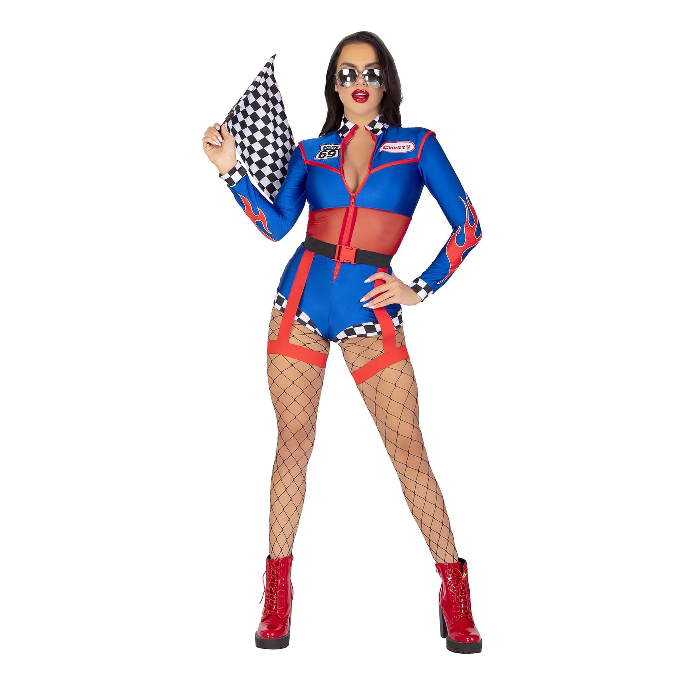 Cherry Bomb Racer Naamiaisasu - Small – Leg Avenue