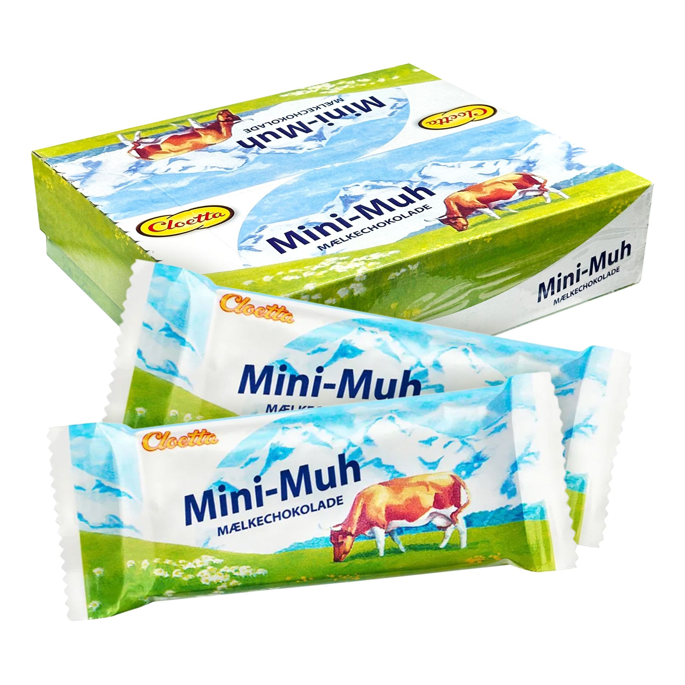 Cloetta Mini-Muh Maitosuklaa Suurpakkaus - 48 x 15 g – ERT Godis Bulk
