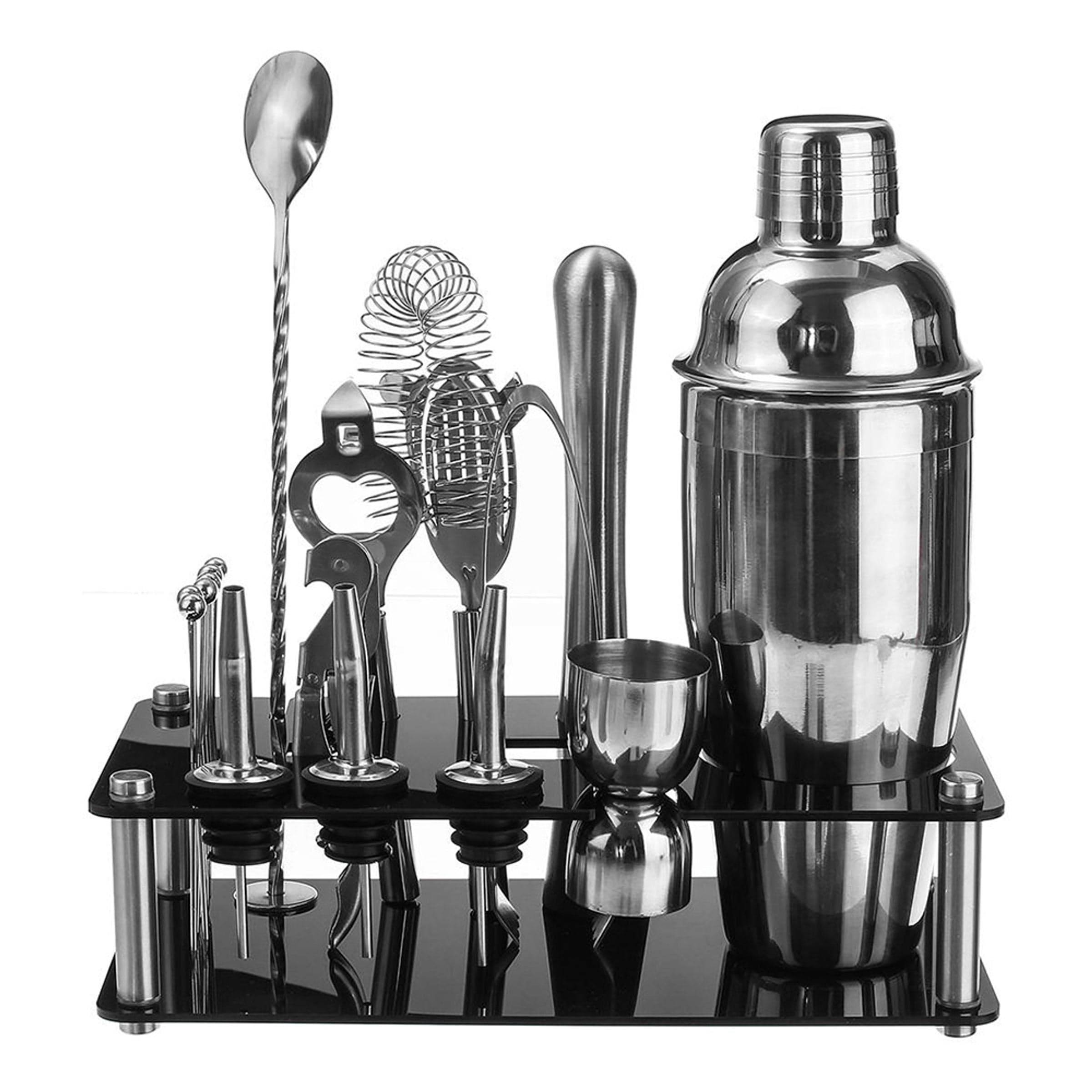 Cocktailsetti Ruostumaton Telineessä – Catsson