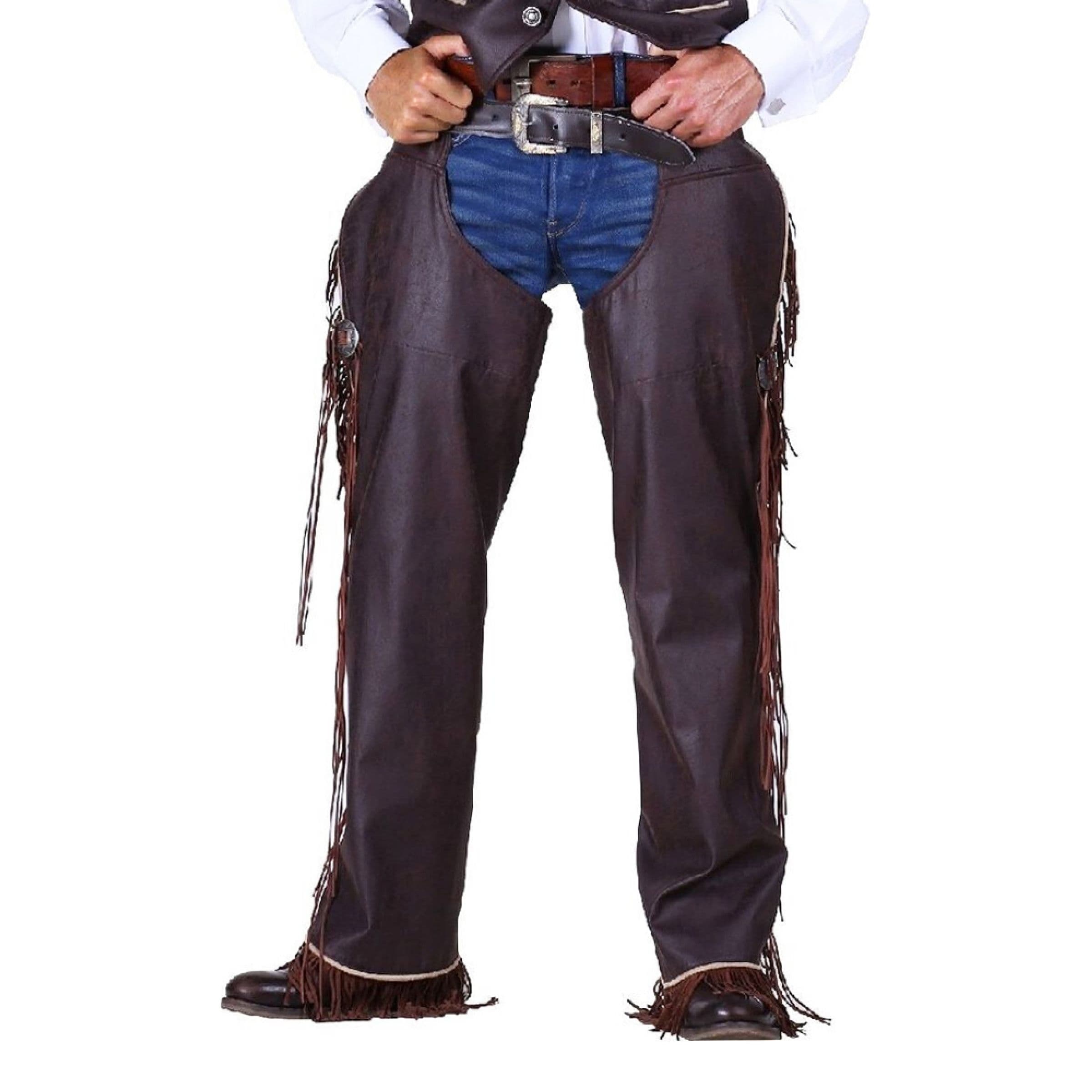 Cowboy Chaps Miehet Ruskea Deluxe - X-Large – Thetru B.V.