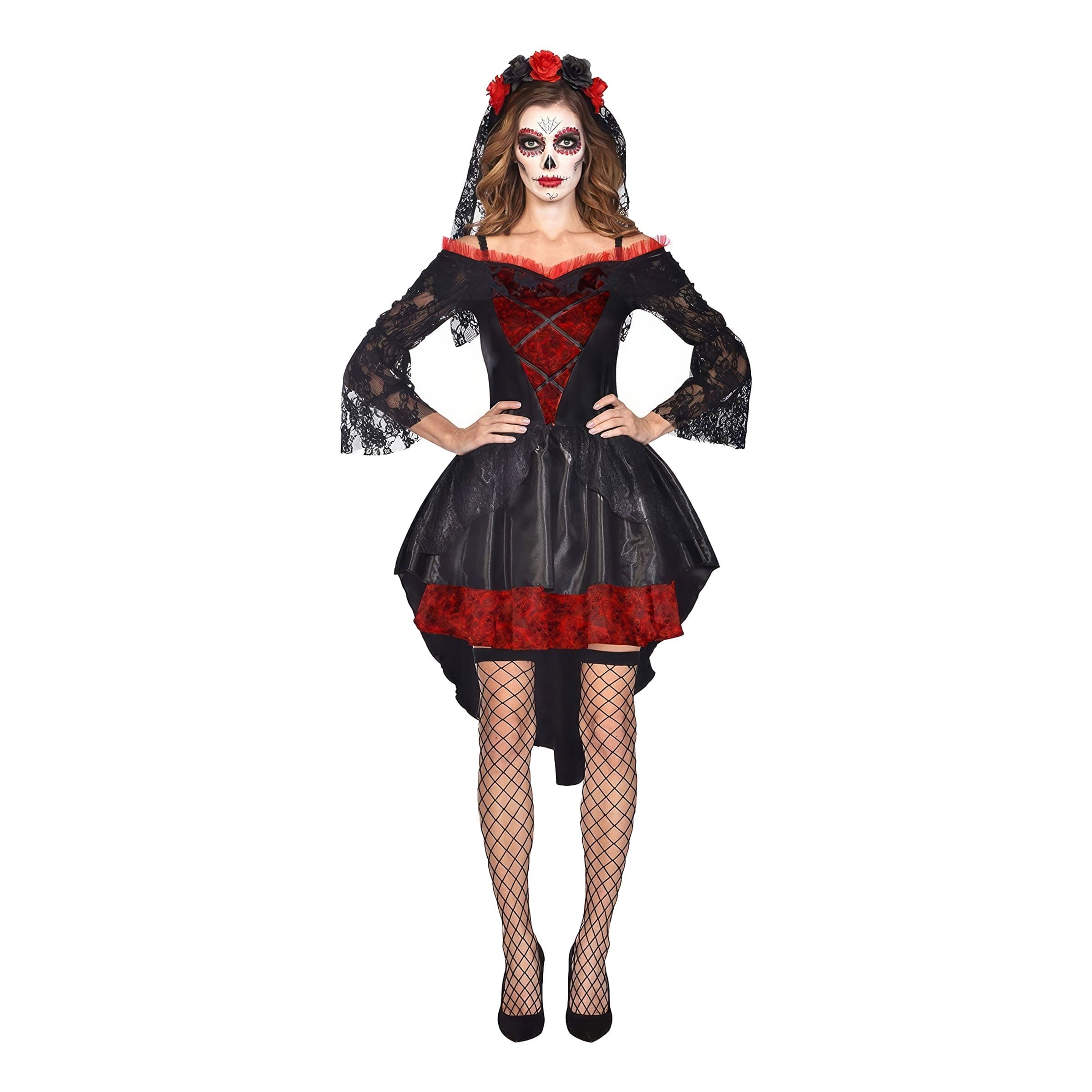 Day of the Dead Lyhyt Mekko Naamiaisasu - X-Large – Riethmüller