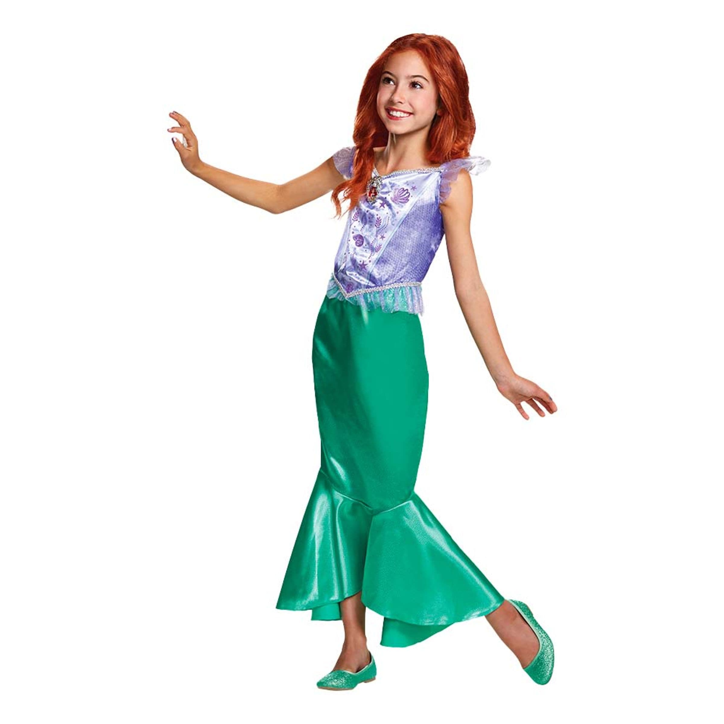 Disney Ariel Lasten Naamiaisasu - X-Small – Jakks Pacific / Disguise