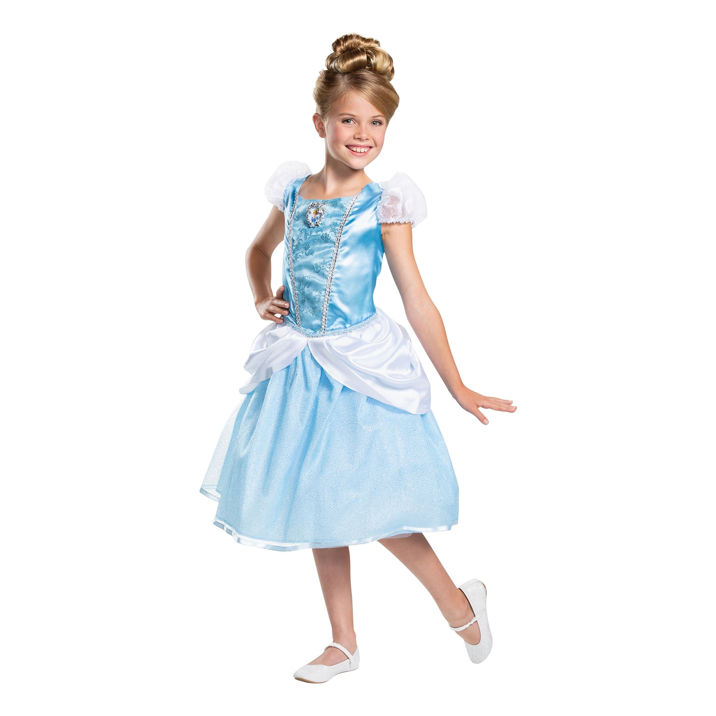 Disney Tuhkimo Deluxe Lasten Naamiaisasu - Small – Jakks Pacific / Disguise