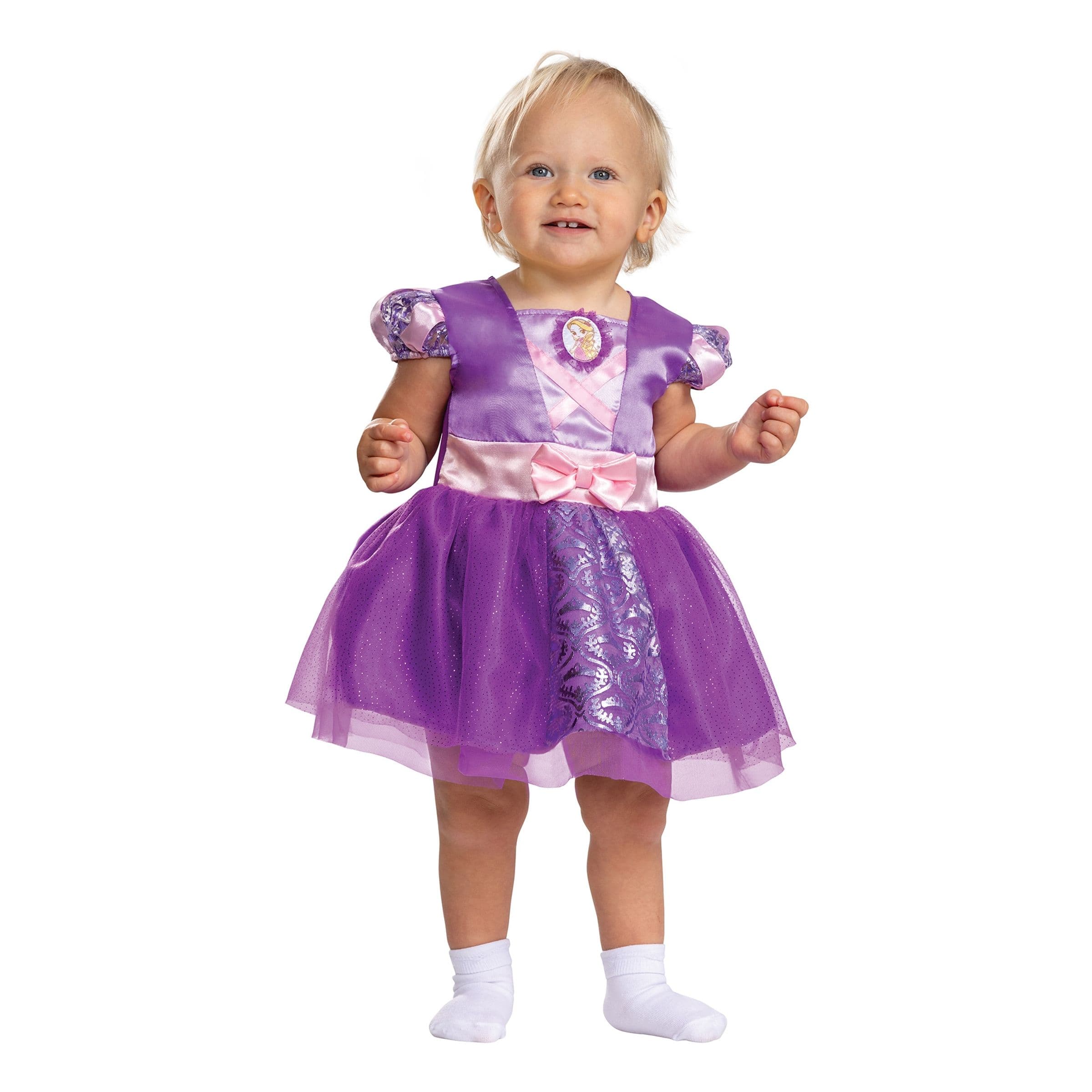 Disney Rapunzel Klassinen Vauva Naamiaisasu - 6-12 kuukautta – Jakks Pacific / Disguise