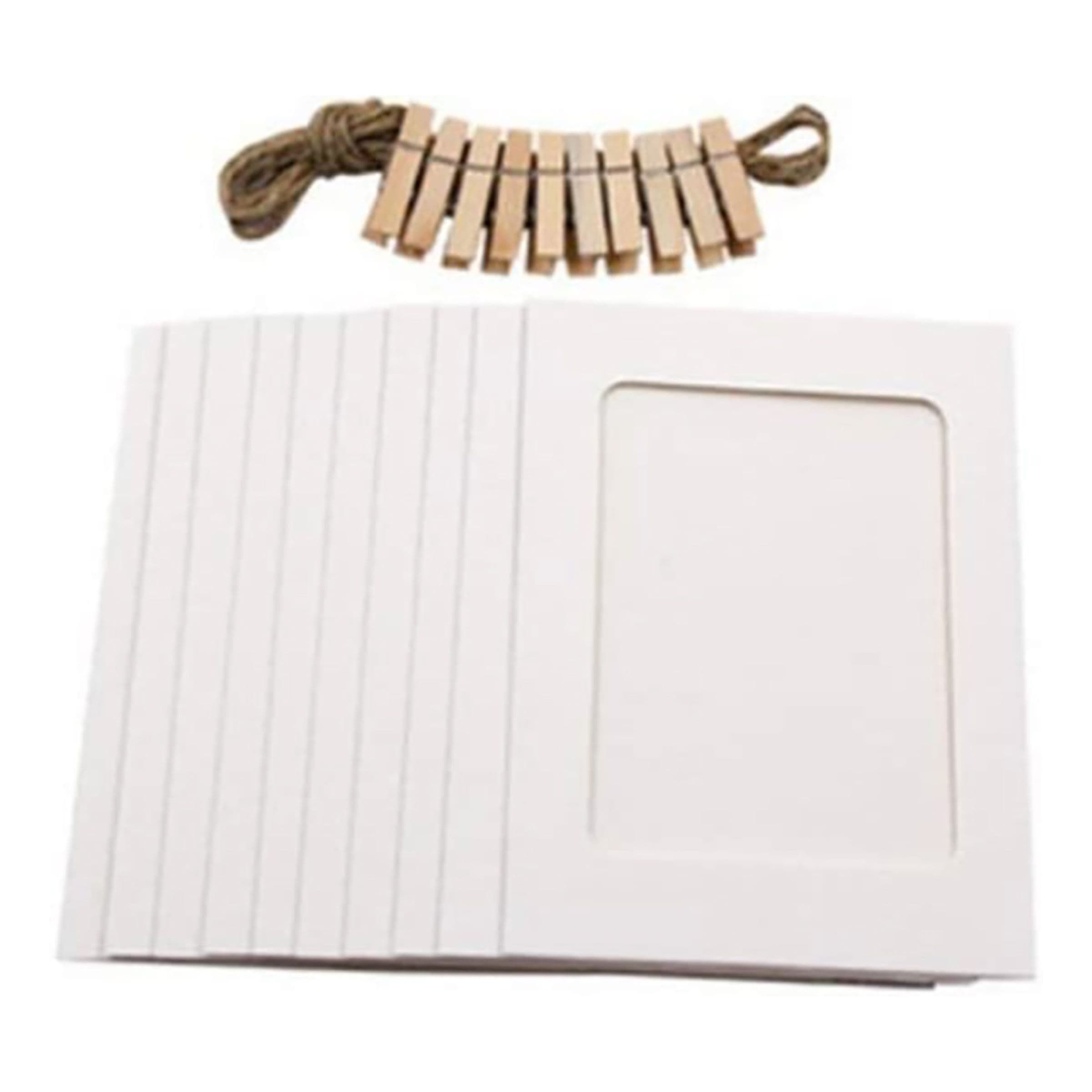 Tee-se-itse Viirinauha Valokuvakehyksillä - Valkoinen – Catsson