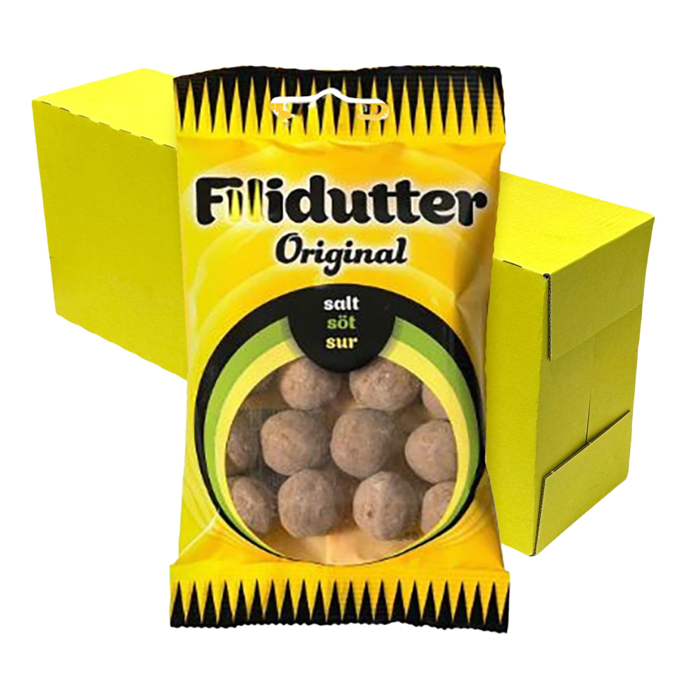 Filidutter Original Suurpakkaus - 20 x 65 g – ERT Godis Bulk