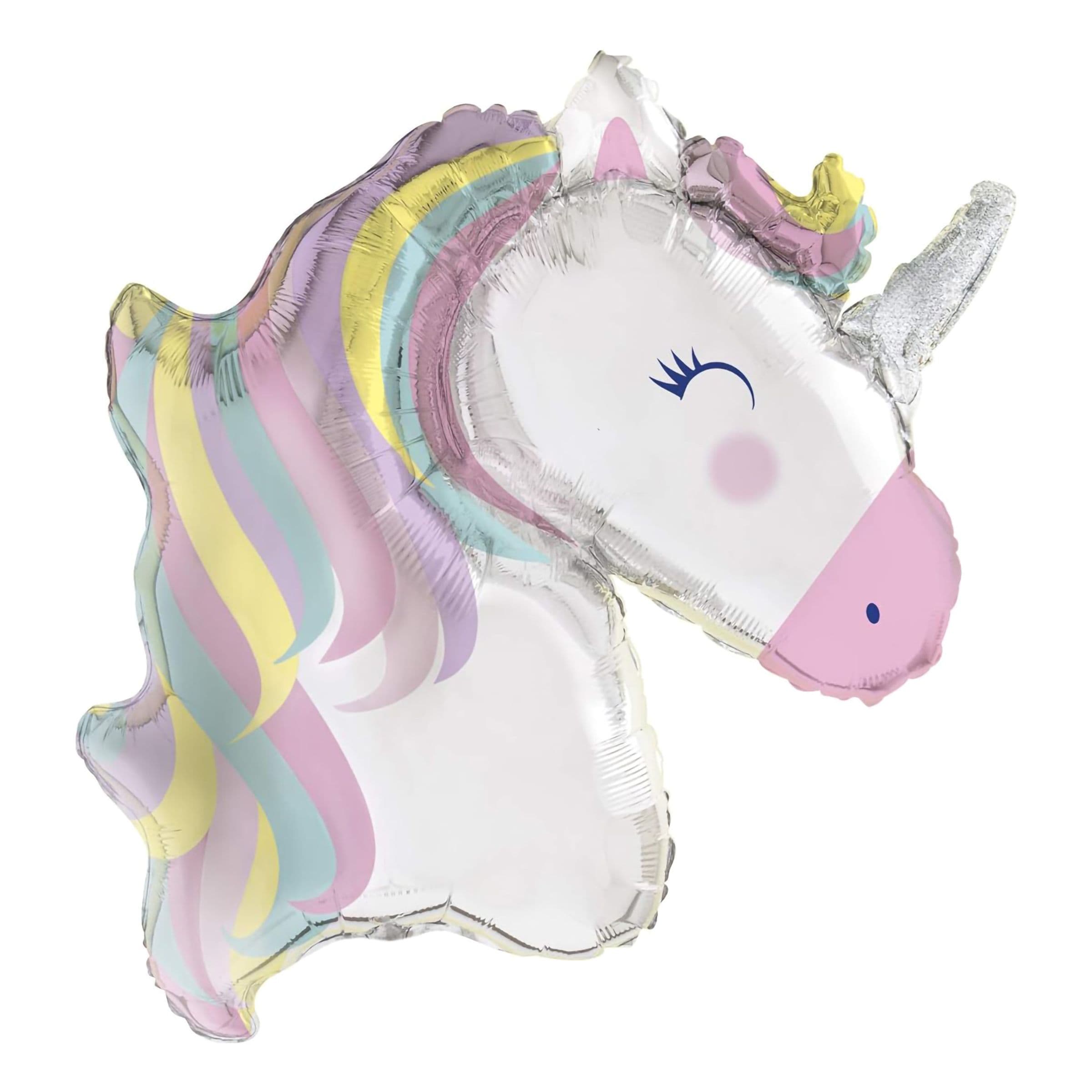 Folioilmapallo Yksisarvinen Violetti – Unique Party