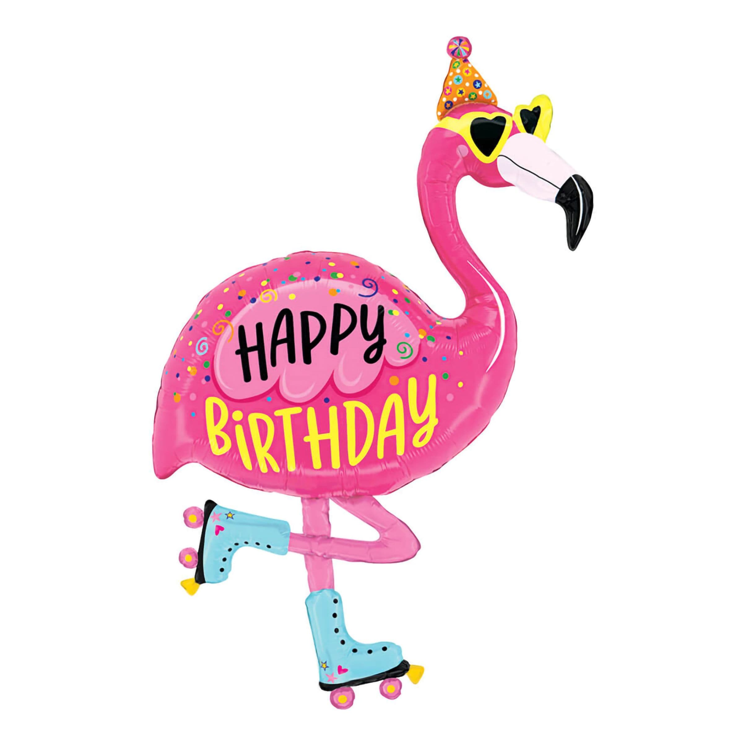 Folioilmapallo Flamingo Birthday – Ballongkungen