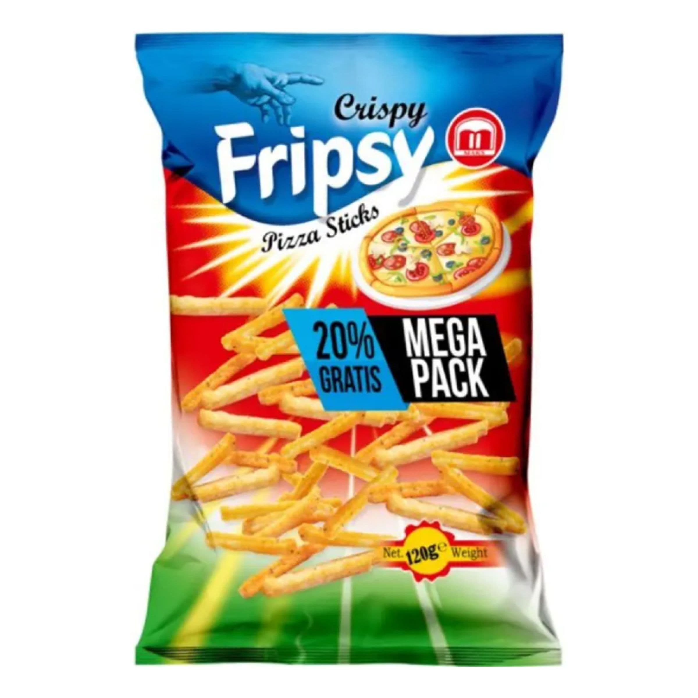 Fripsy Crispy Sticks Pizza - 120 g – Coopers Candy