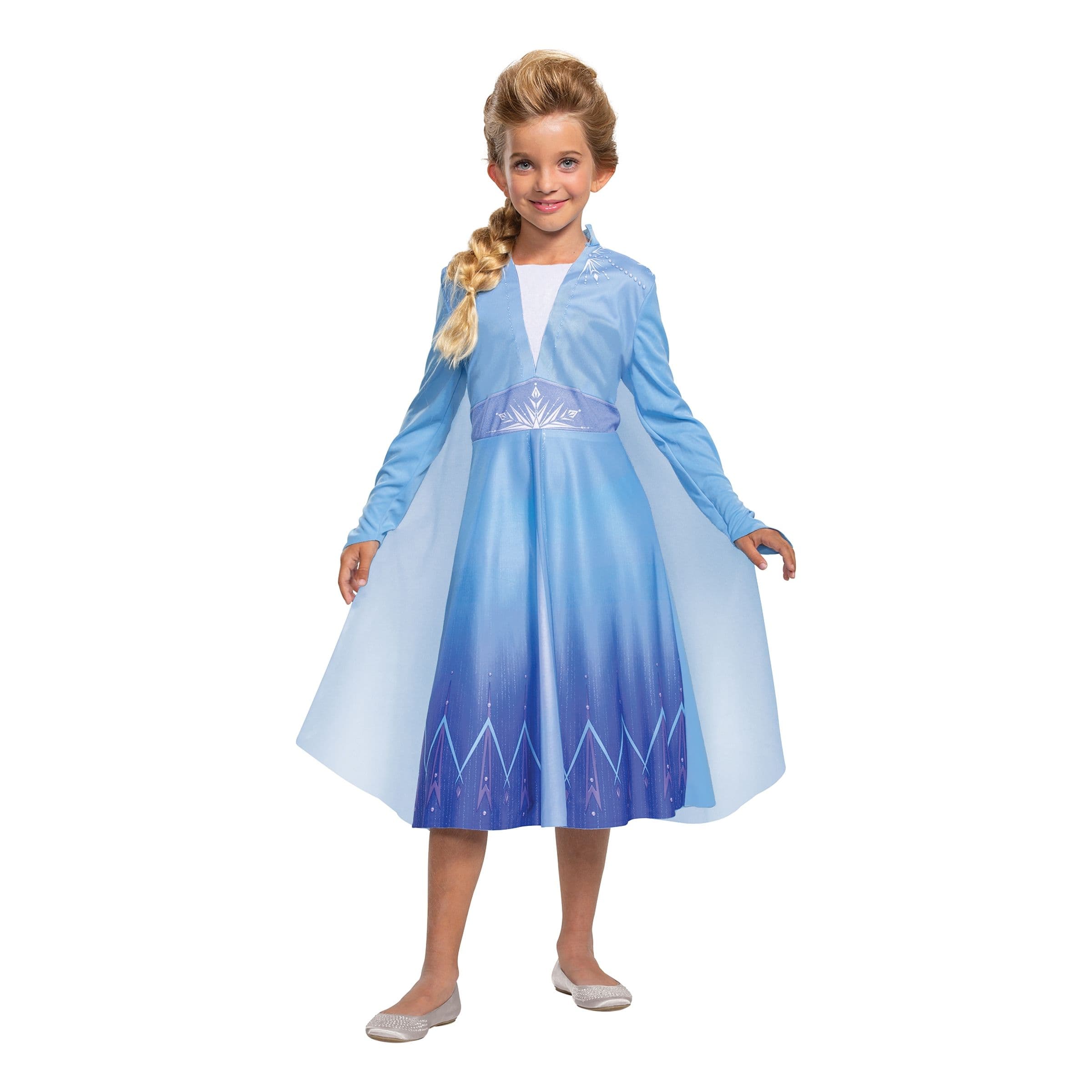 Frozen Elsa Travel Lasten Naamiaisasu - Small – Jakks Pacific / Disguise