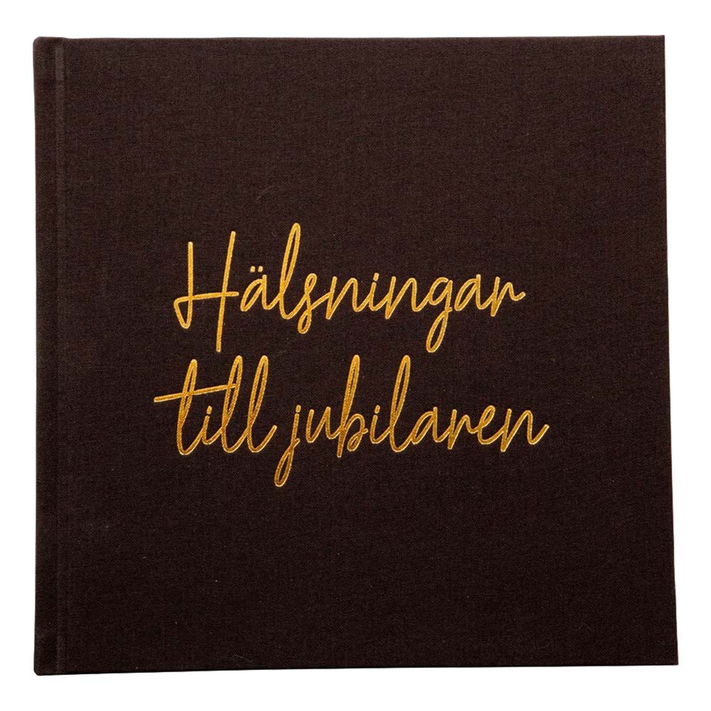 Vieraskirja Hälsningar till Jubilaren – Hisab/Joker