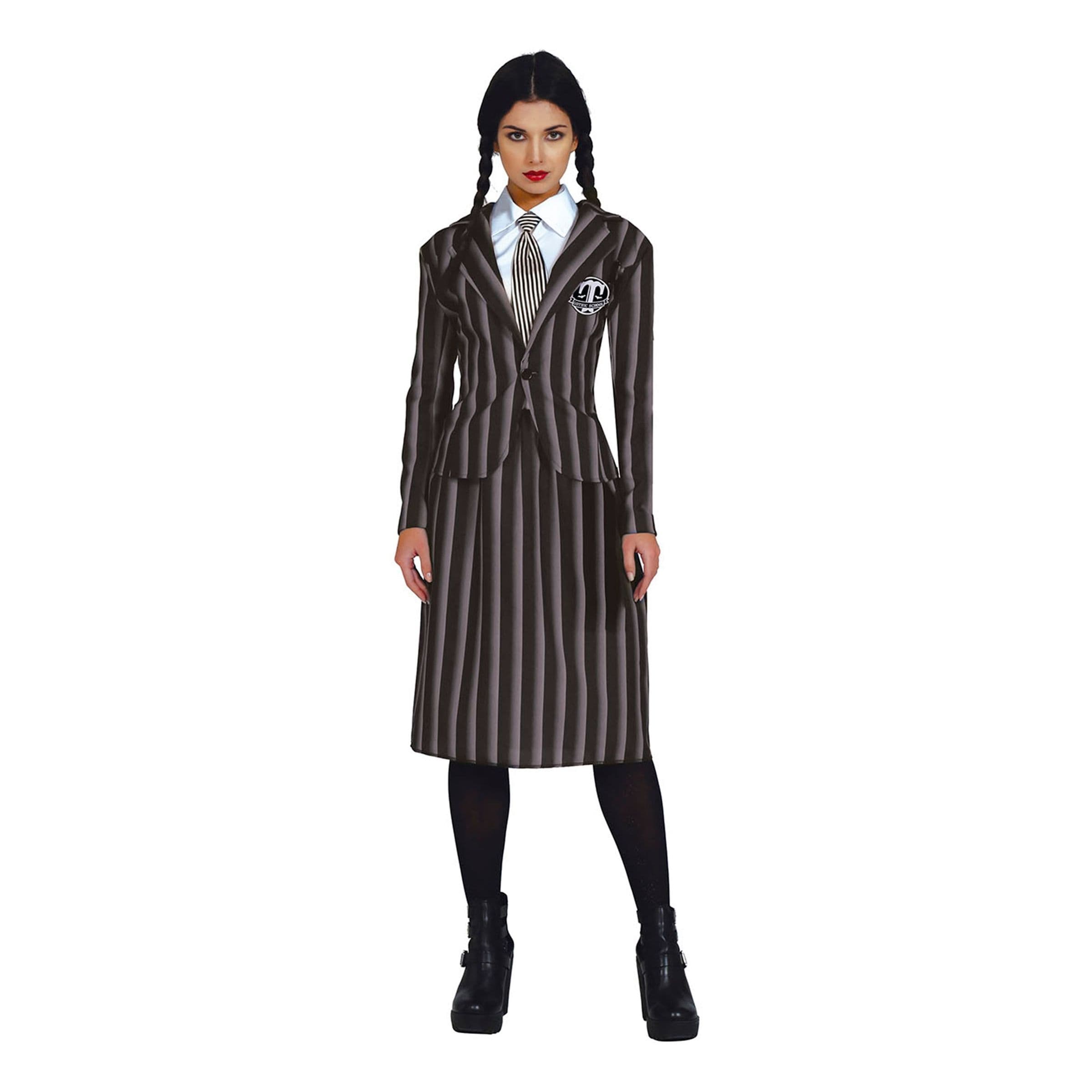 Gootti Koulutyttö Naisten Naamiaisasu - Large – Fiestas Guirca