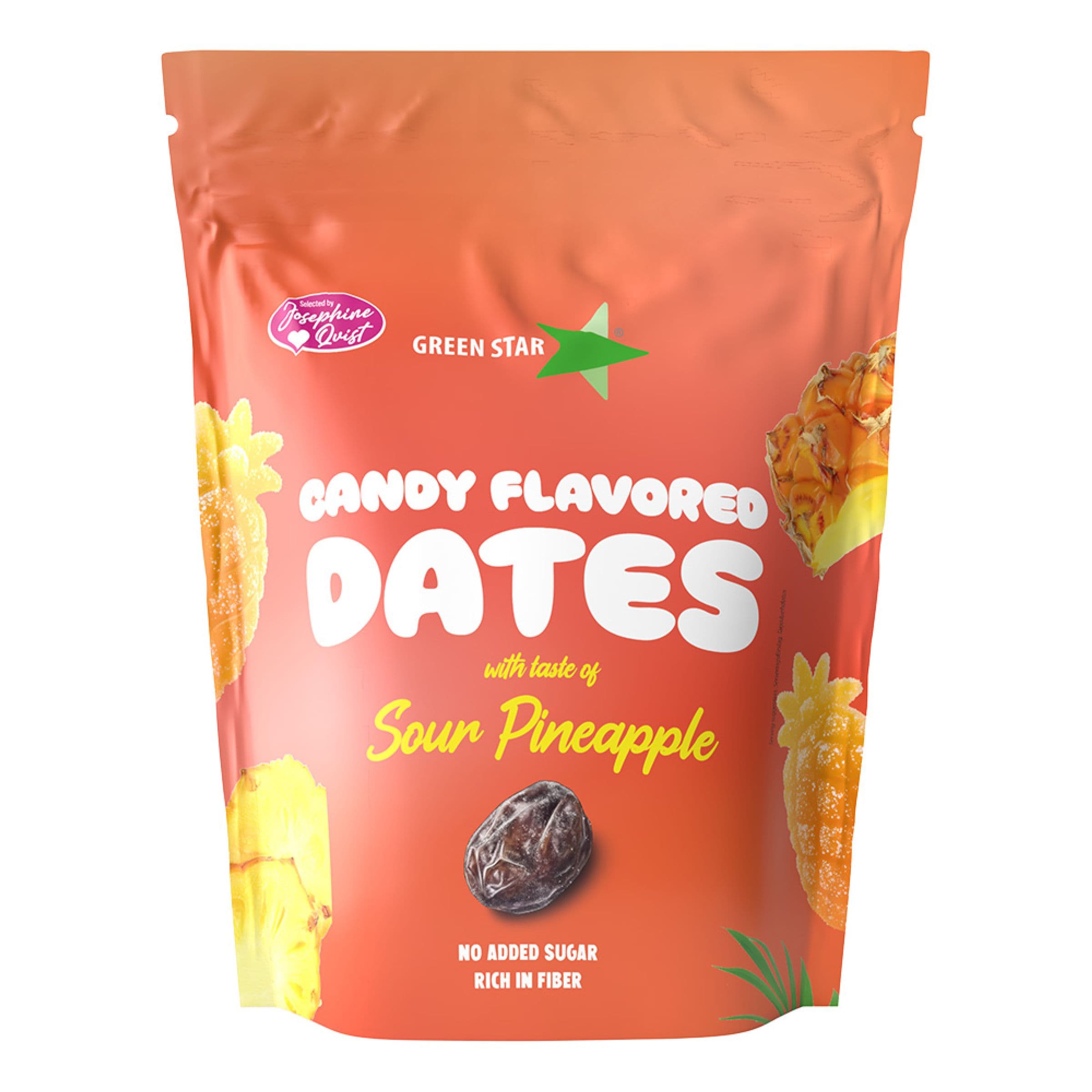 Green Star Dates Sour Pineapple - 90 g – Coopers Candy