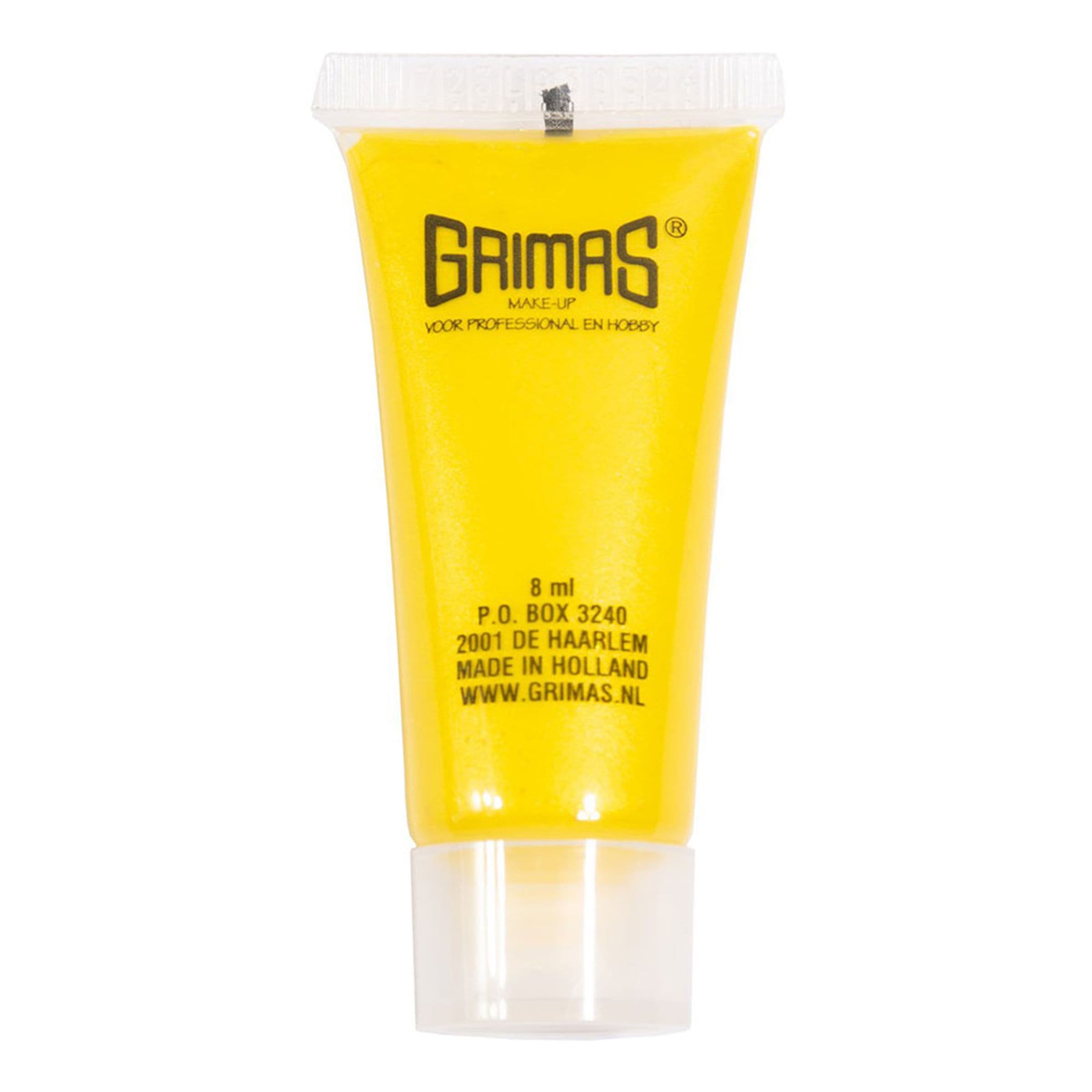 Grimas Kasvo- & Vartaloväri Metallic - Keltainen – Grimas