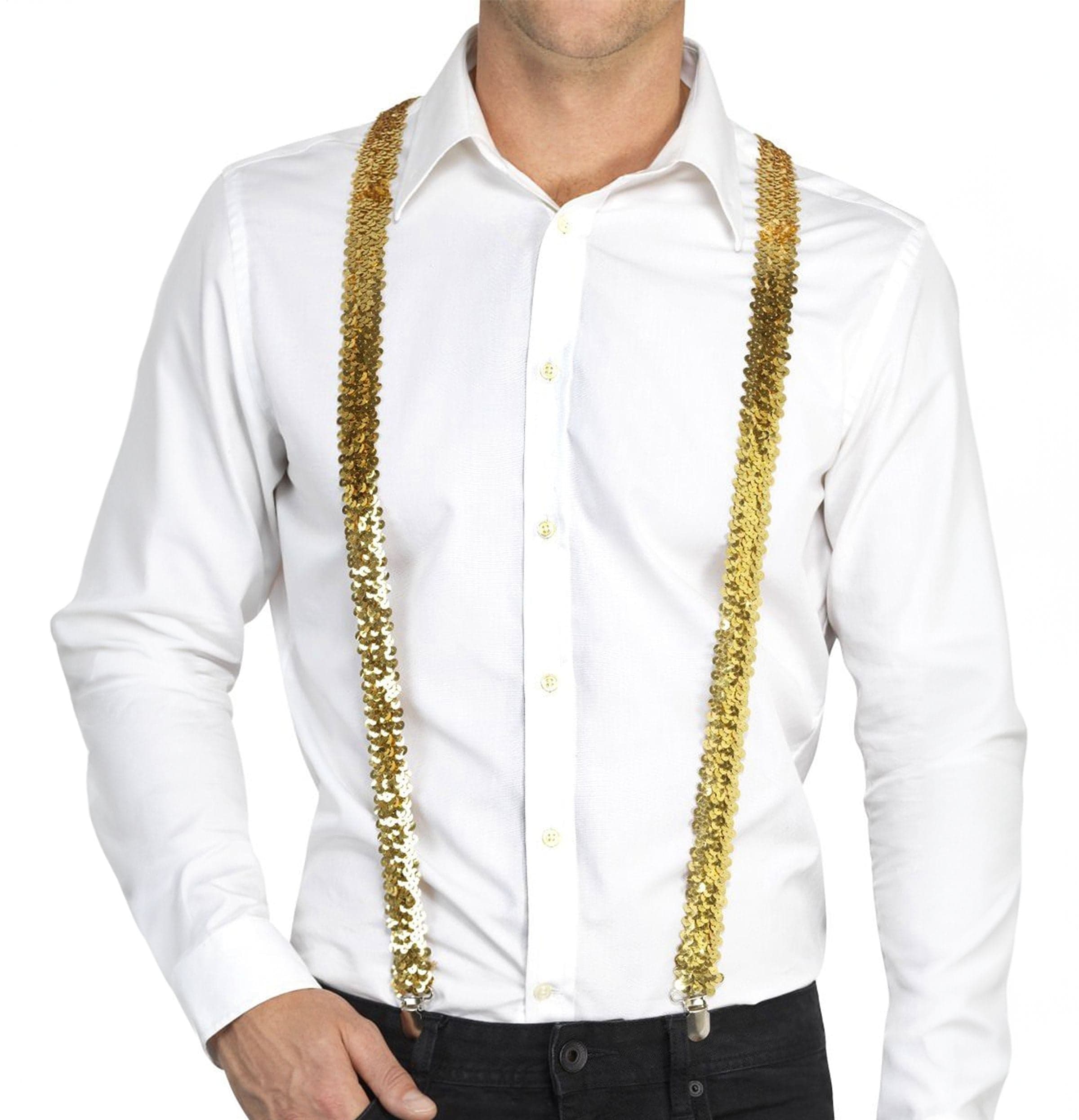 Olkaimet Paljeteilla Kulta – Smiffys