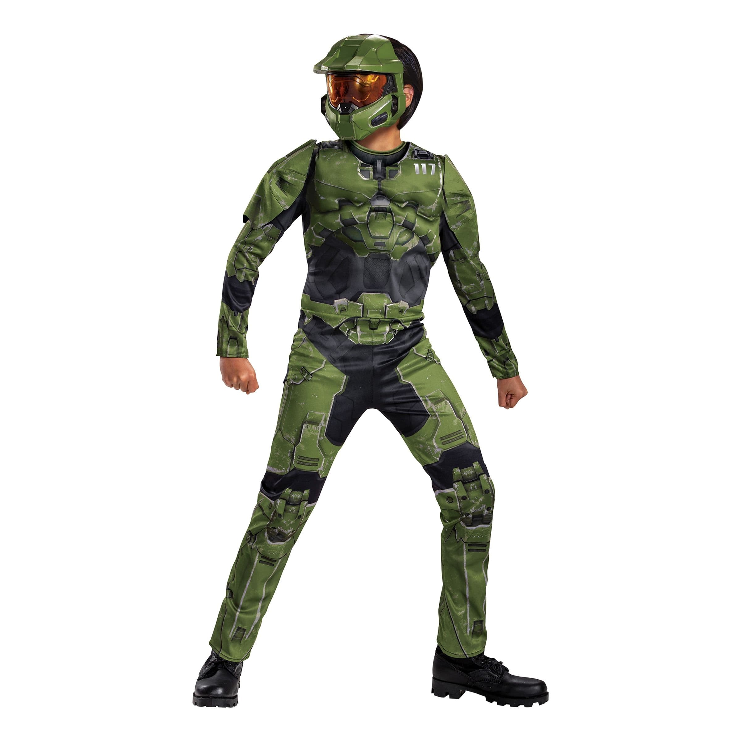 Halo Master Chief Lasten Naamiaisasu - Small – Jakks Pacific / Disguise