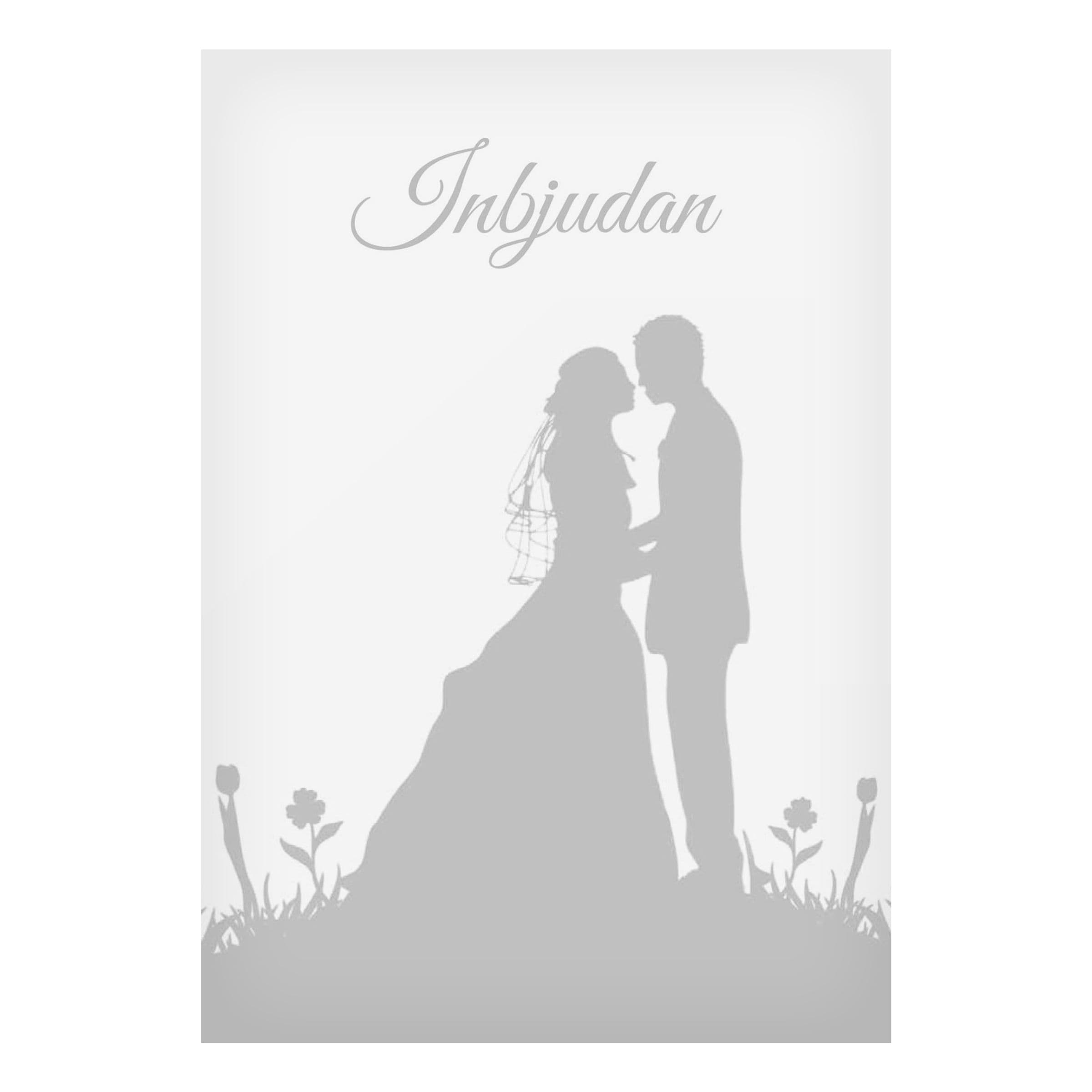 Hääkutsukortit Hääpari - 6-pakkaus – Hedlundgruppen