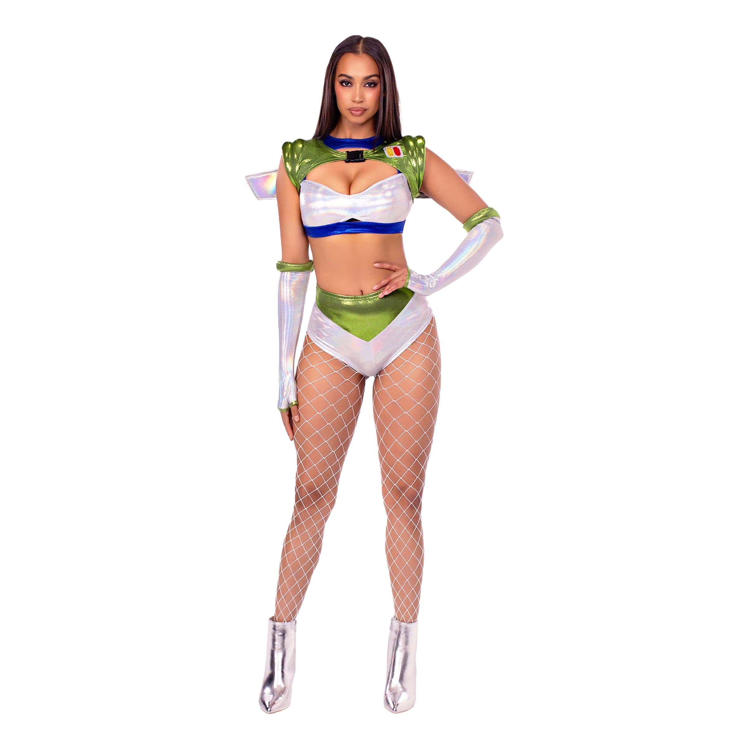 Intergalaktinen Ranger Deluxe Naamiaisasu - Small – Leg Avenue