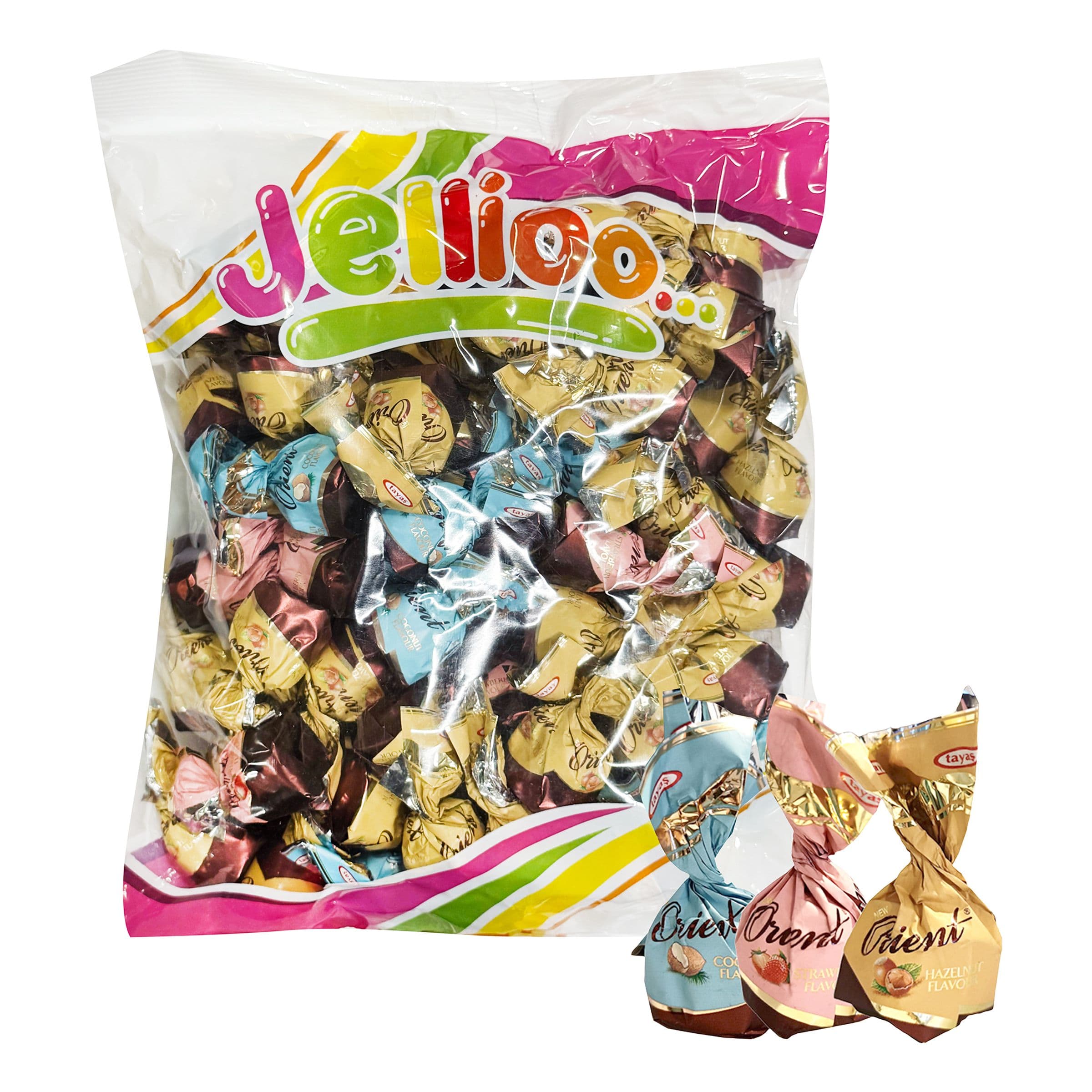 Jellioo Tryffelimix Suurpakkaus - 1 kg – ERT Godis Bulk