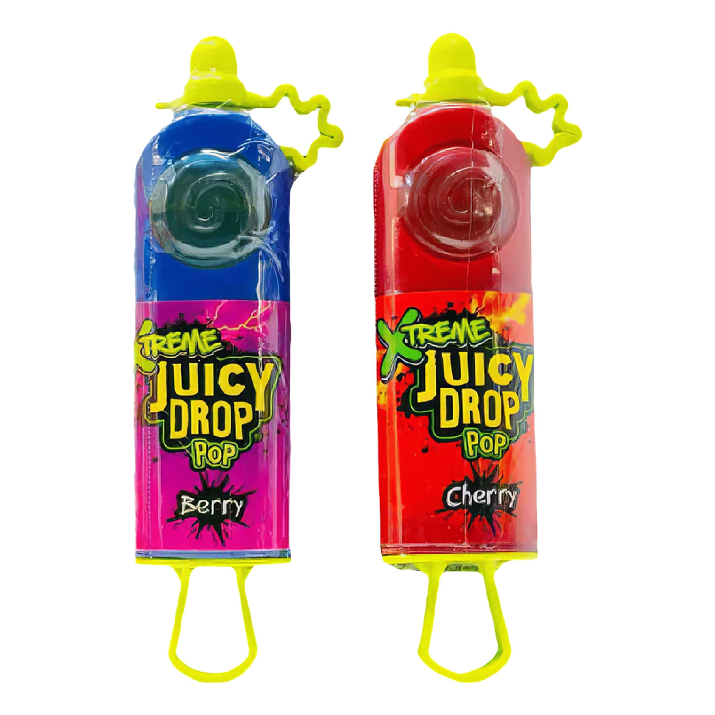 Juicy Drop Pop Xtreme Sours - 26 g – ERT Godis Singel