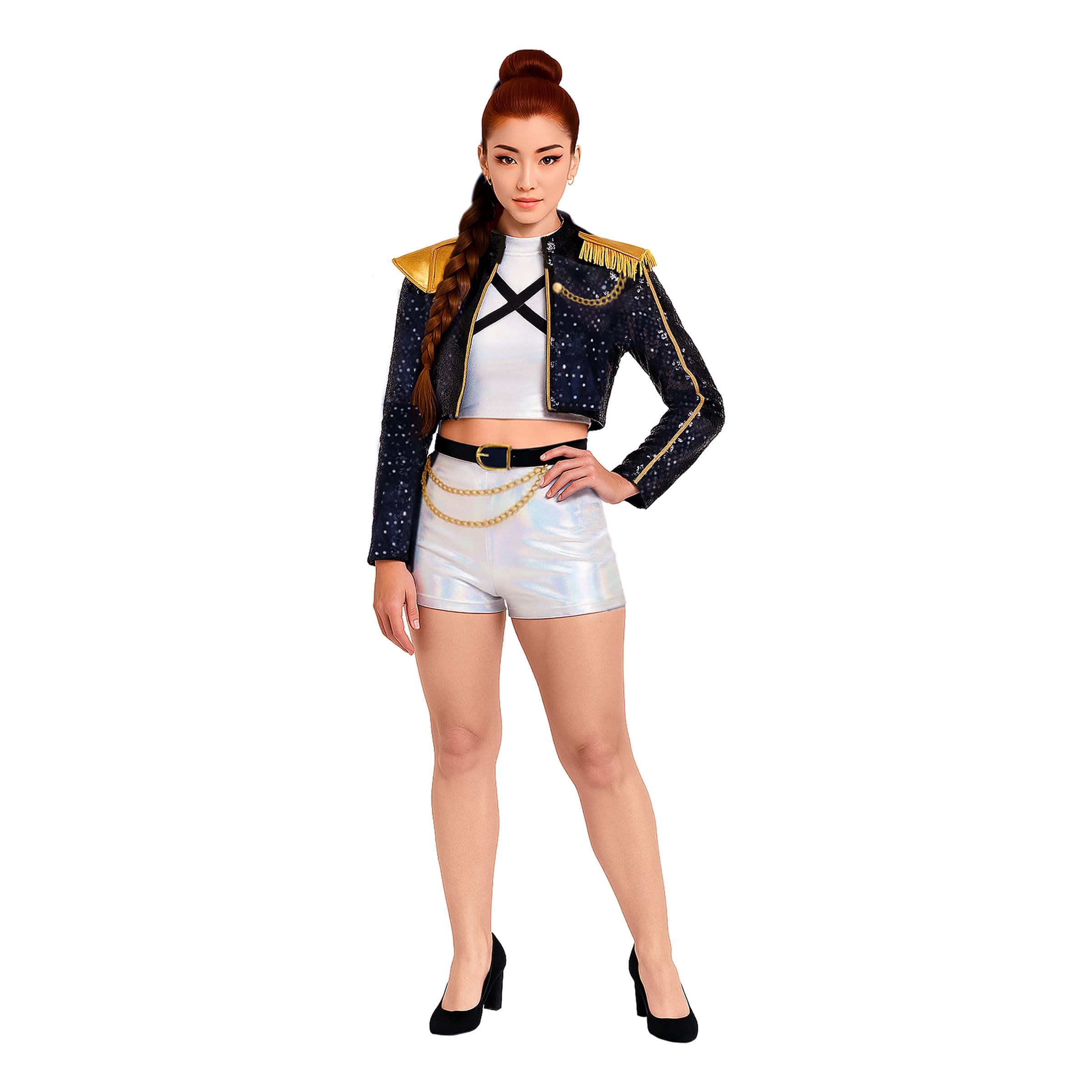 K-pop Star Silver Leader Naamiaisasu - Large – Fiestas Guirca