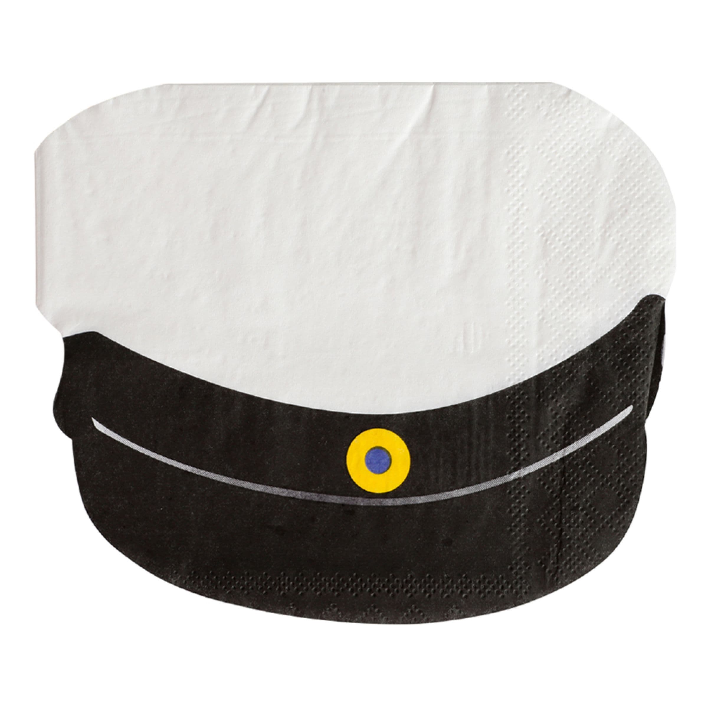 Kahvilautasliinat Ylioppilaslakki Muotoonleikattu - 16-pakkaus – Hisab/Joker