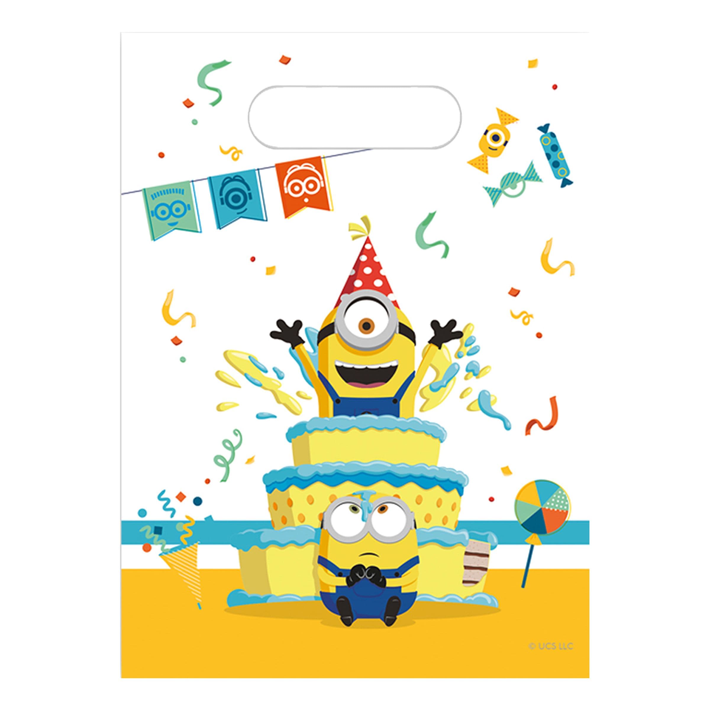 Juhlapussit Minions Thea Rise of Gru - 6-pakkaus – Globos Europe