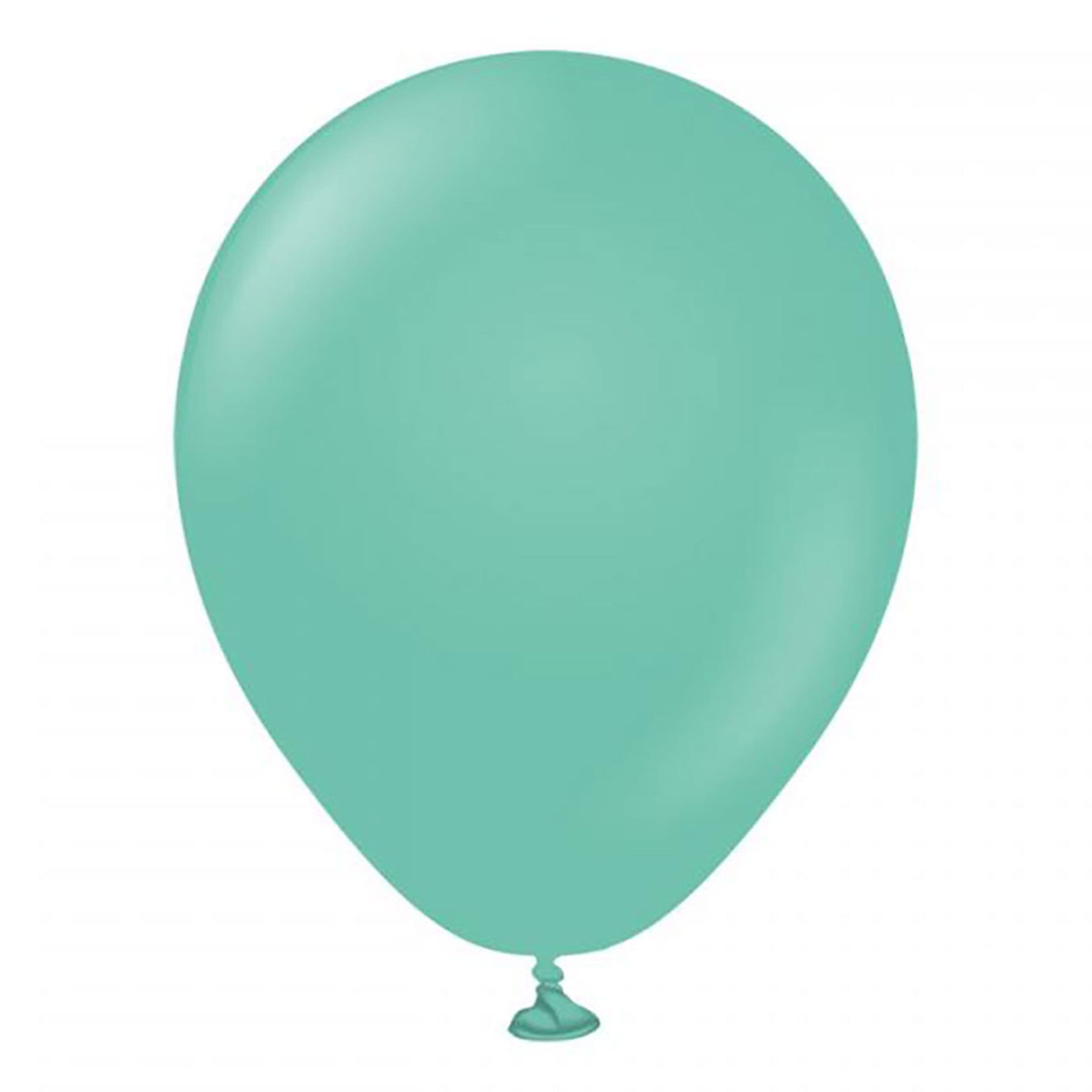 Professional Mini Sea Green -ilmapallot - 100-pakkaus – Ballongkungen