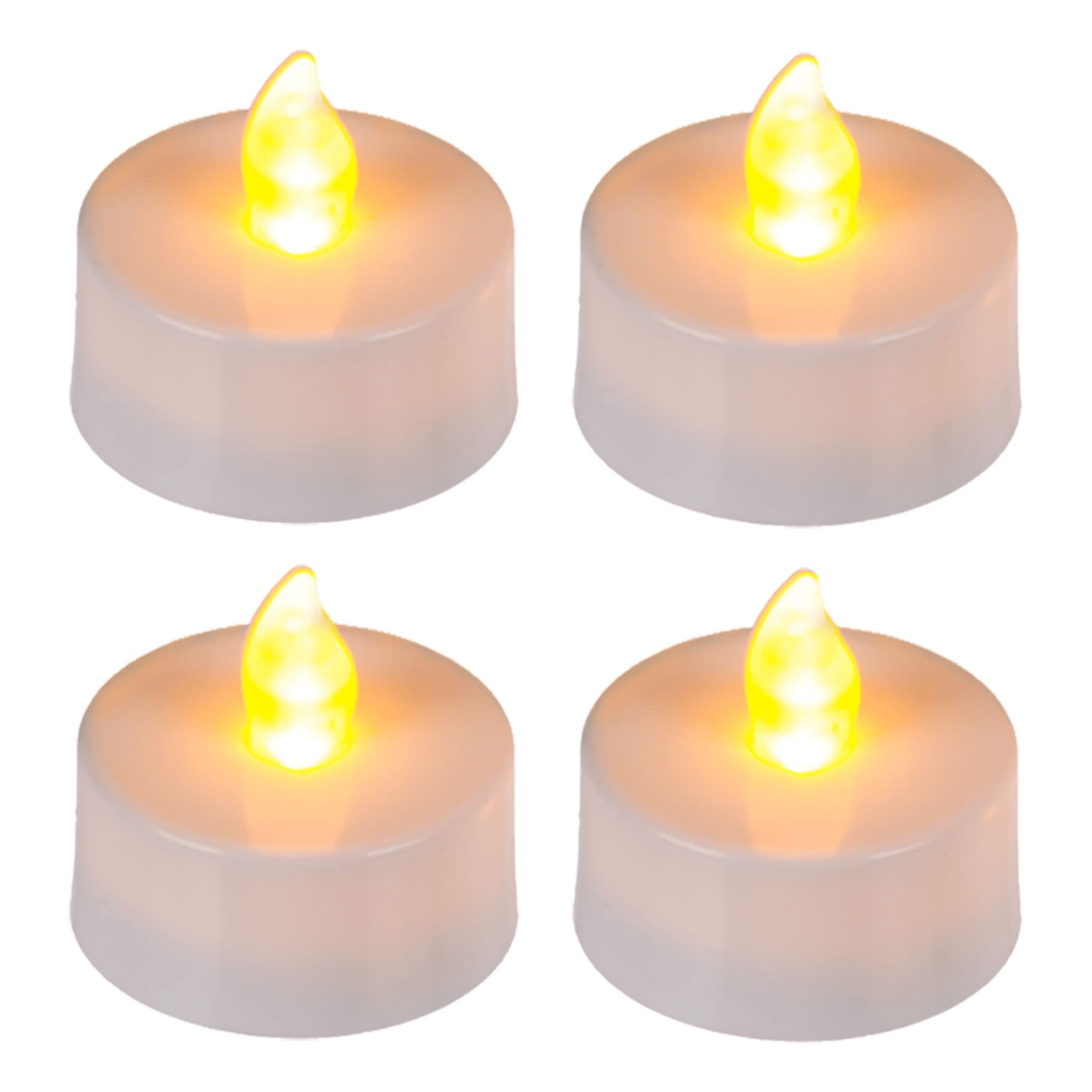 LED-lämmitin Kynttilä Liekillä - 4-pakkaus – Out of the Blue