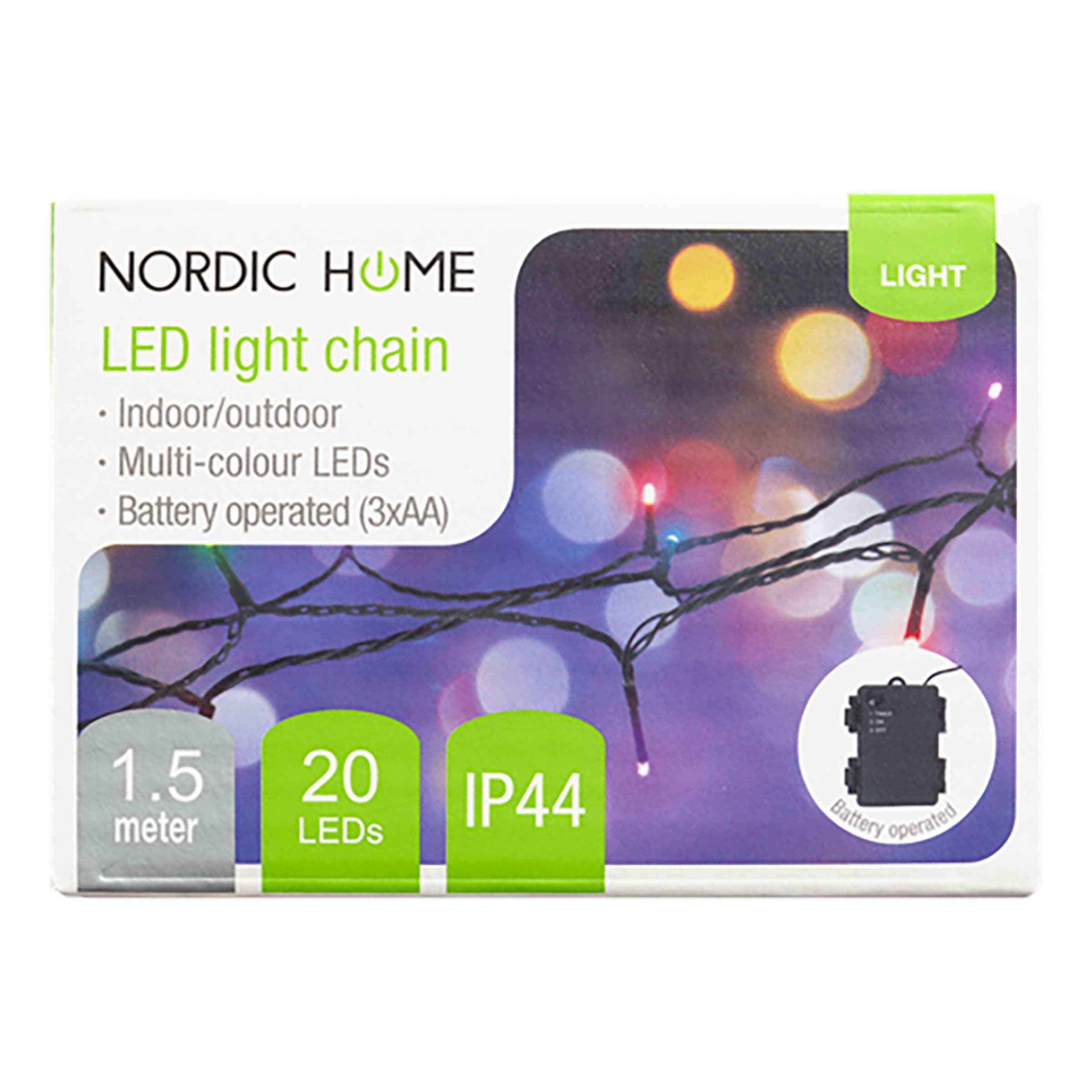 LED Valonauha Monivärinen Lyhyt – Aurdel / Deltaco AB