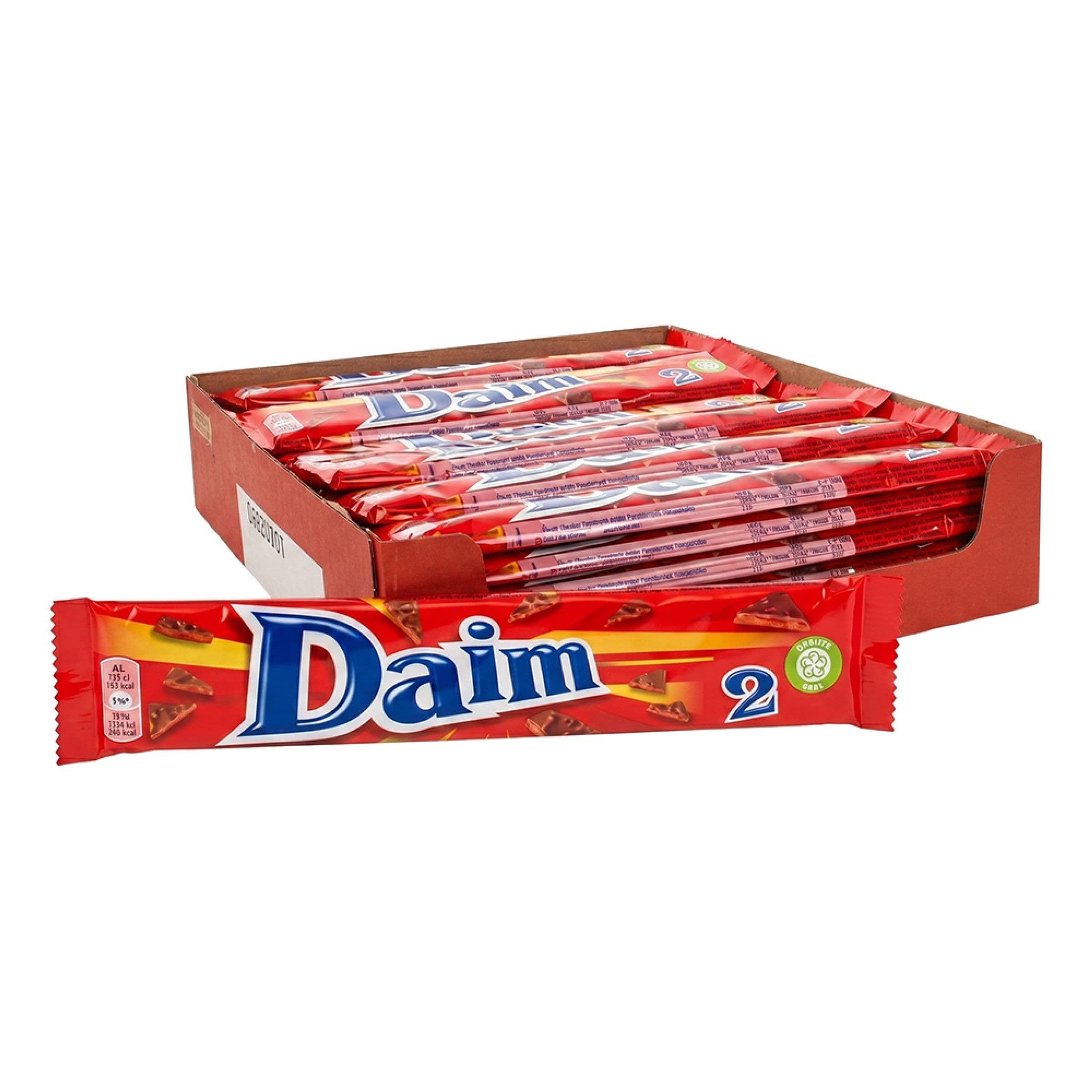Marabou Daim Suklaapatukka Tupla Suurpakkaus - 36 x 56 g – Coopers Candy