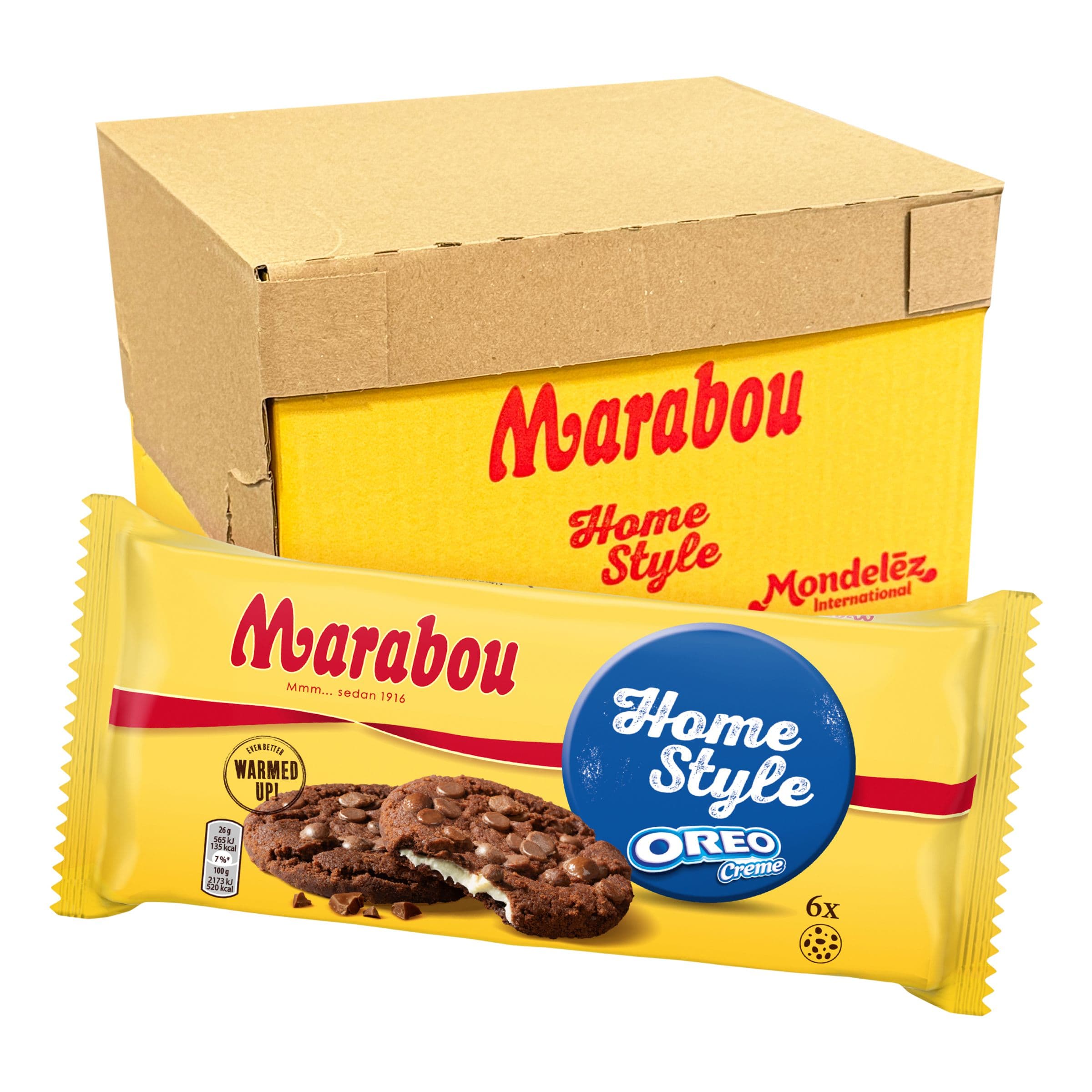 Marabou Home Style Oreo Suurpakkaus - 12 x 156 g – ERT Godis Bulk