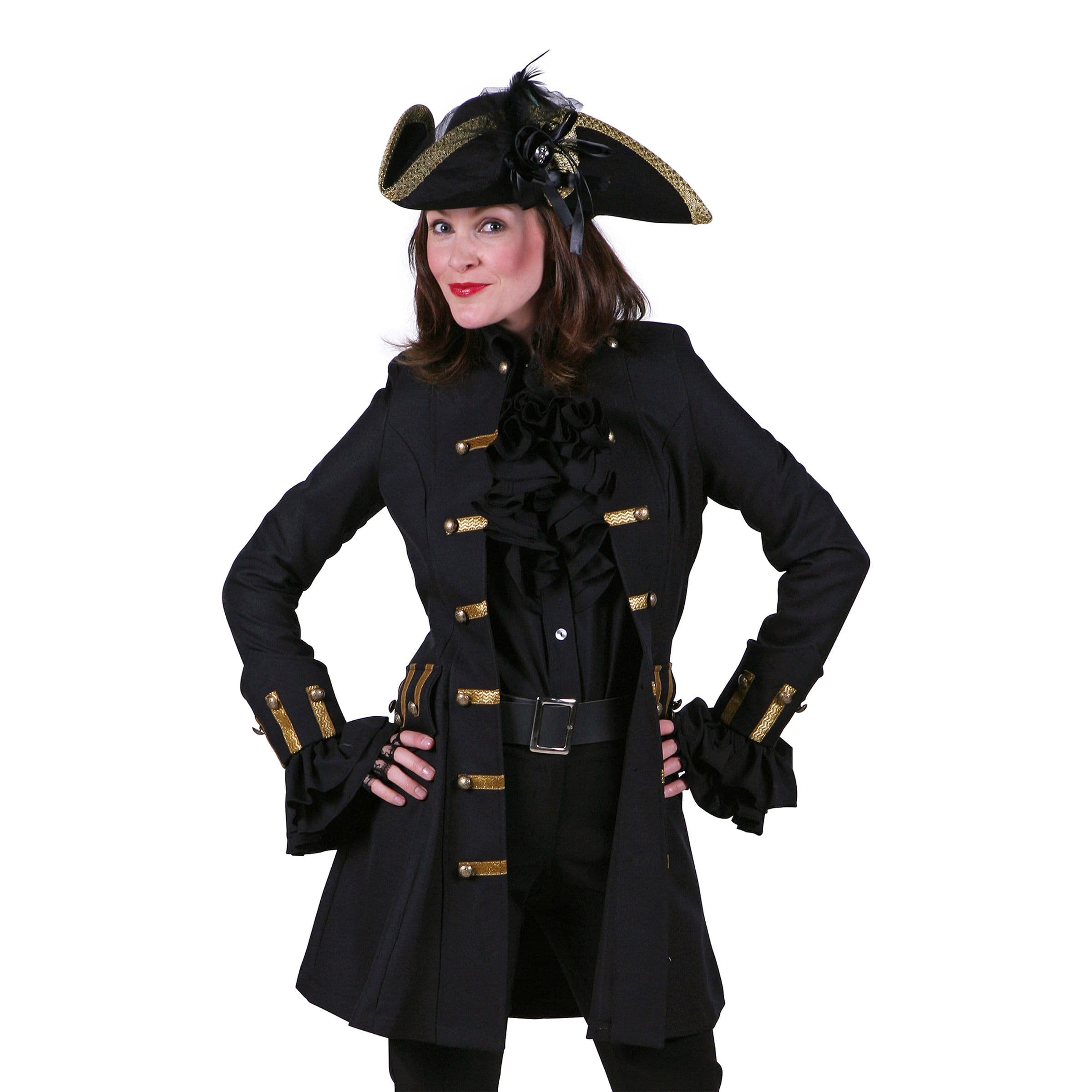 Piraattiviitta Naisille Musta Deluxe - XXX-Large – Thetru B.V.