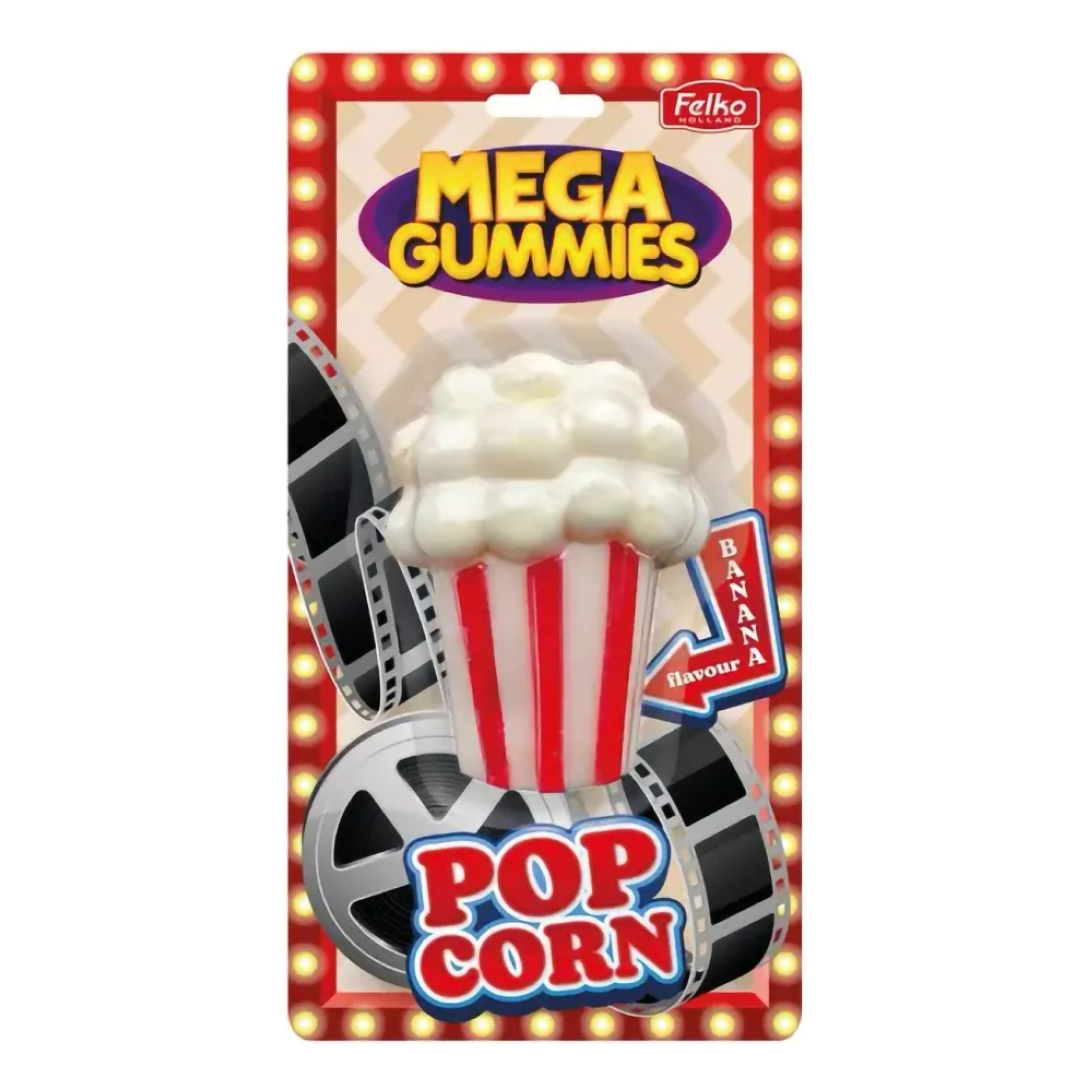Mega Gummies American Popcorn -karkkipopcornämpäri - 120 g – Coopers Candy