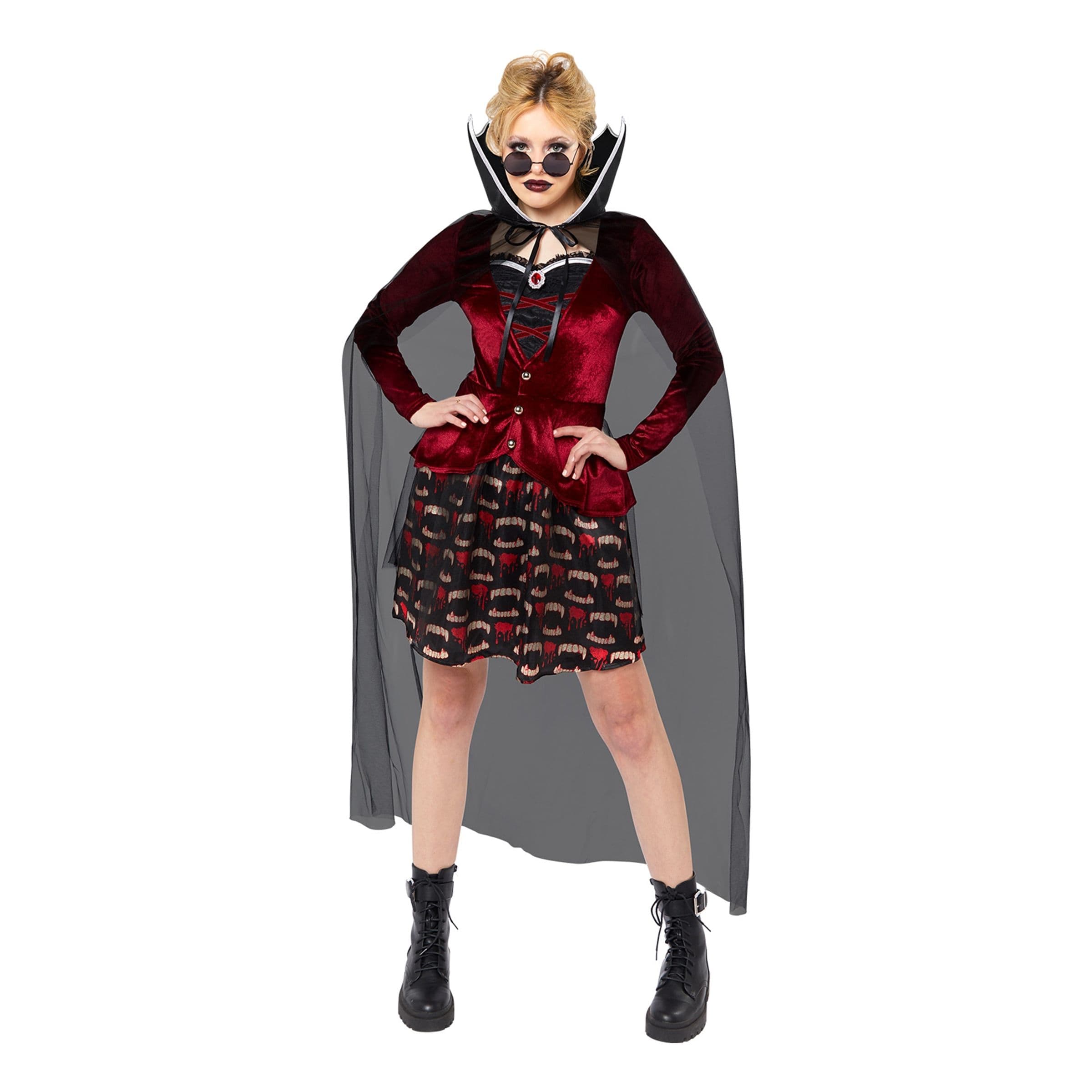 Keskiyön Vampyyri Naamiaisasu - Small – Riethmüller