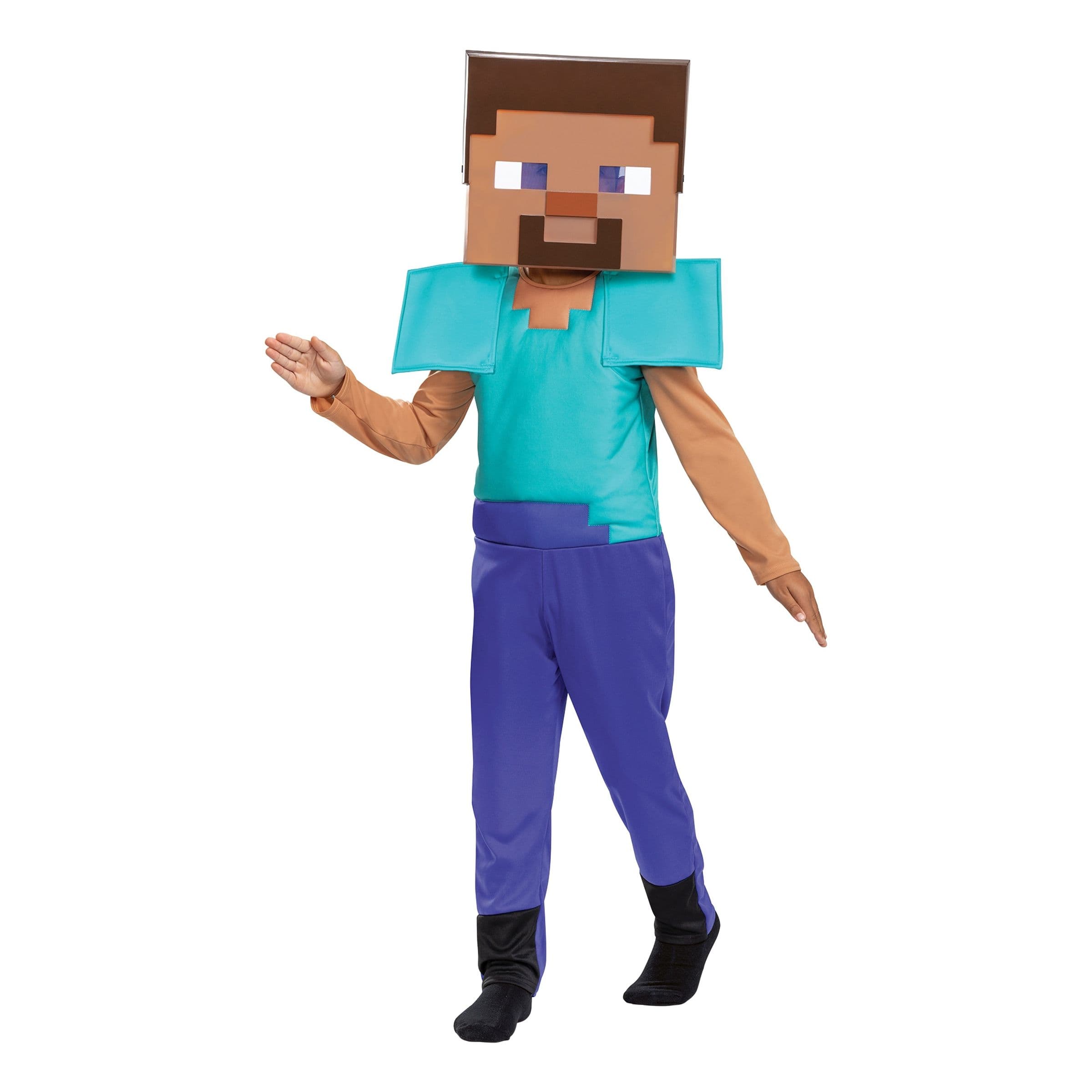 Minecraft Steve Lasten Naamiaisasu - Medium – Jakks Pacific / Disguise
