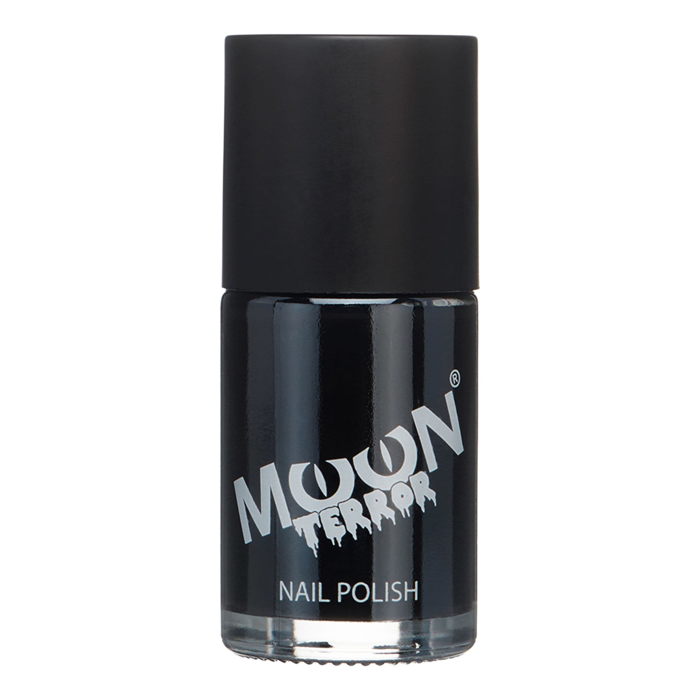 Moon Creations Halloween Kynsilakka - Midnight Black – Smiffys