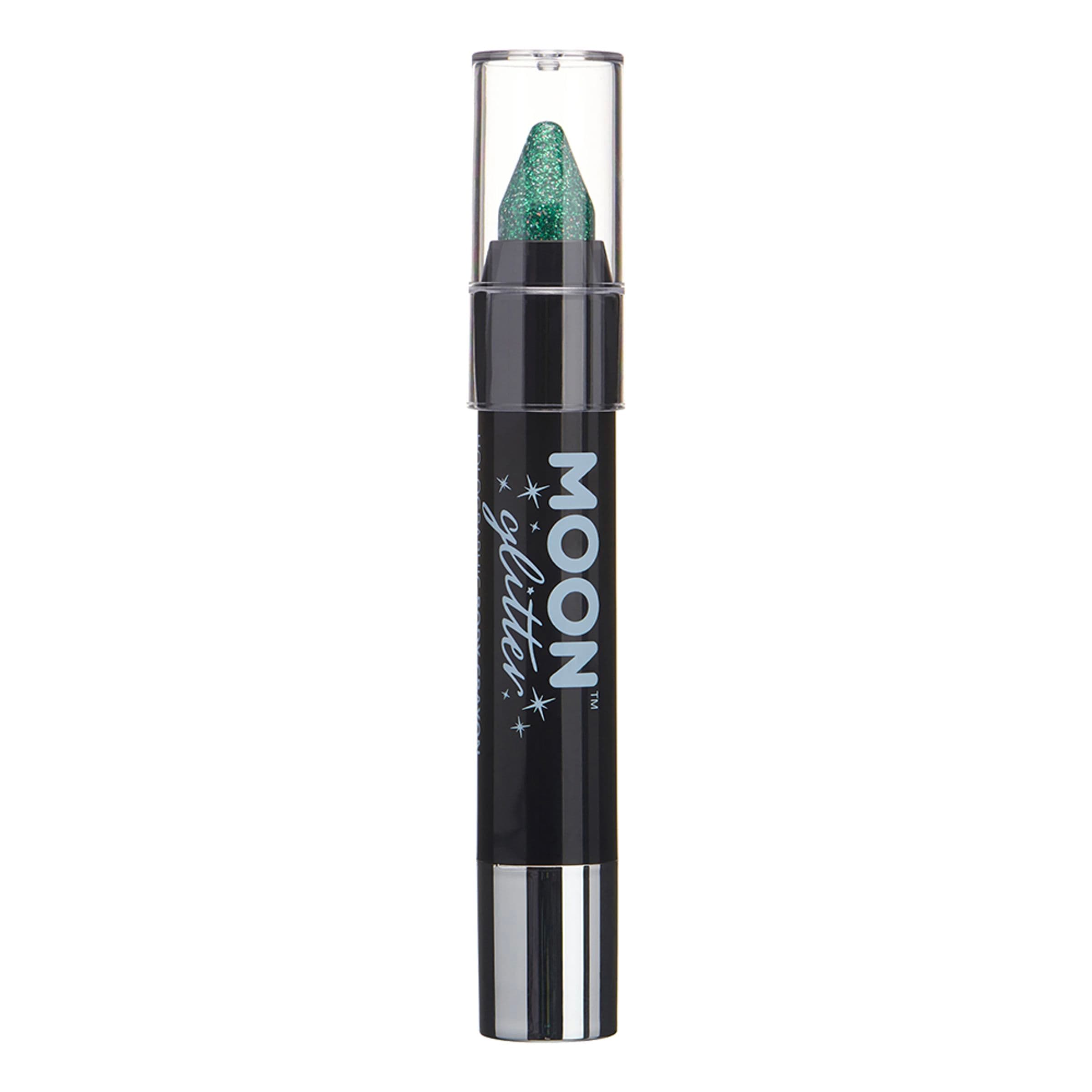 Moon Creations Holographic Body Crayons - Vihreä – Smiffys