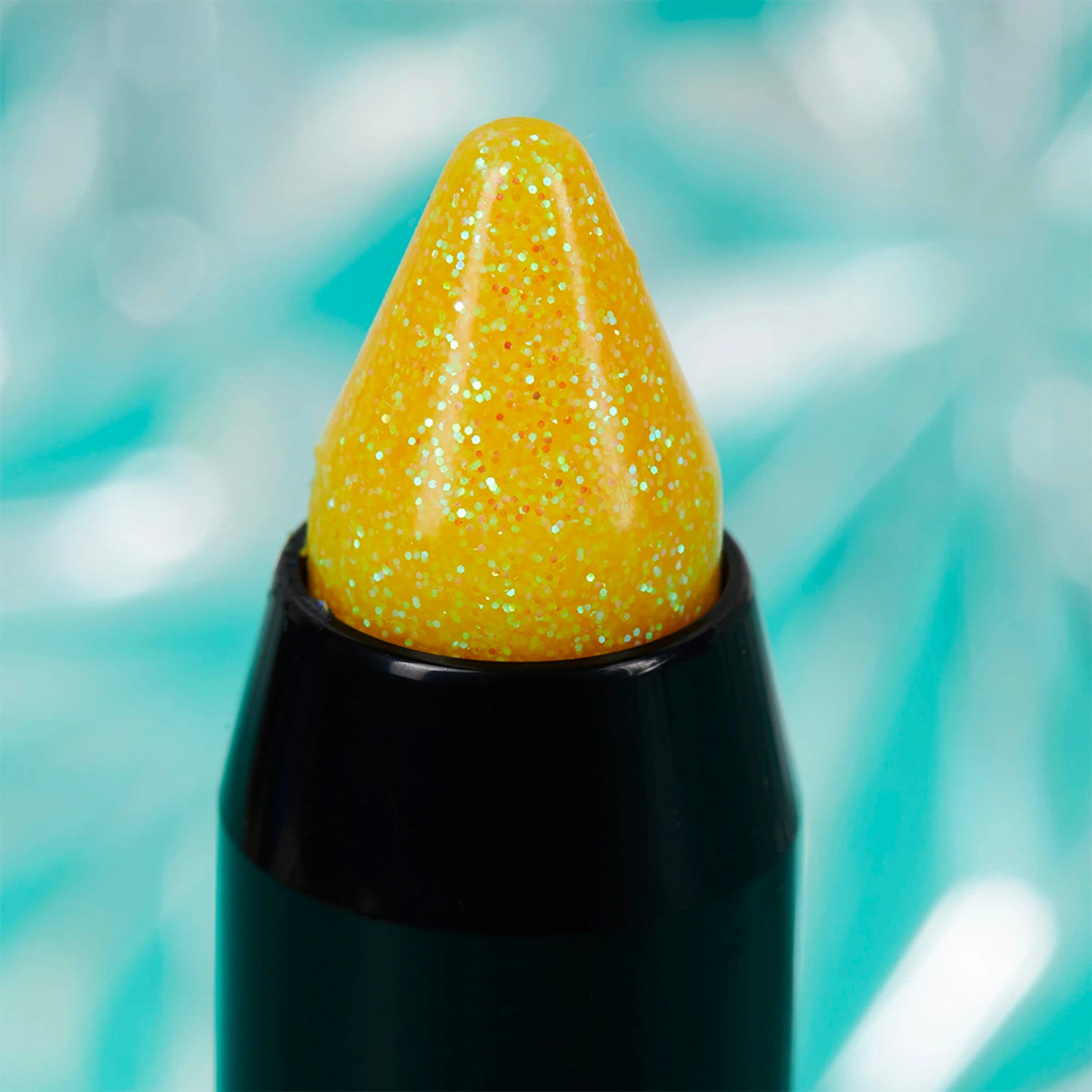Moon Creations Iridescent Body Crayons - Keltainen – Smiffys