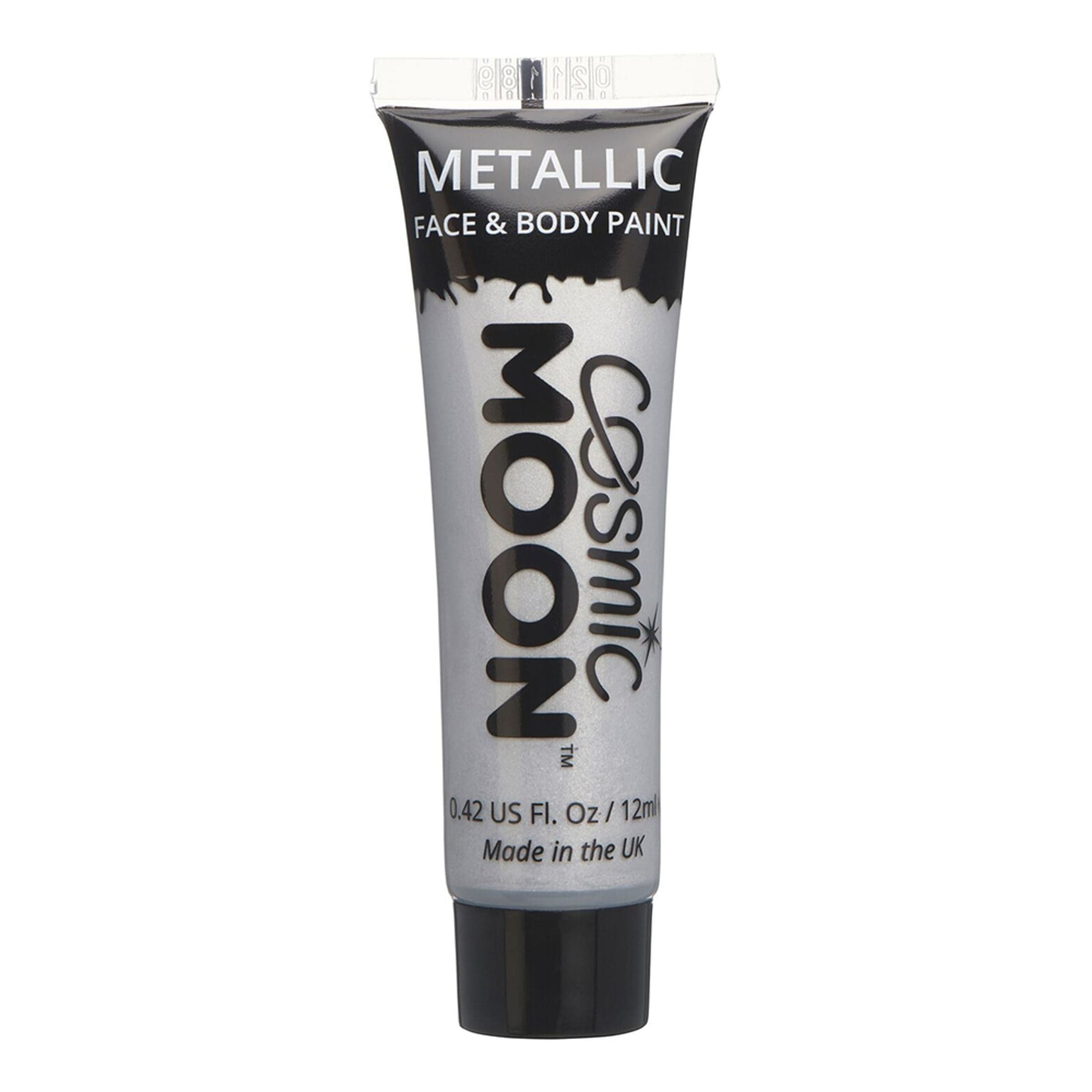 Moon Creations Metallinen Kasvo- & Vartaloväri - Hopea – Smiffys