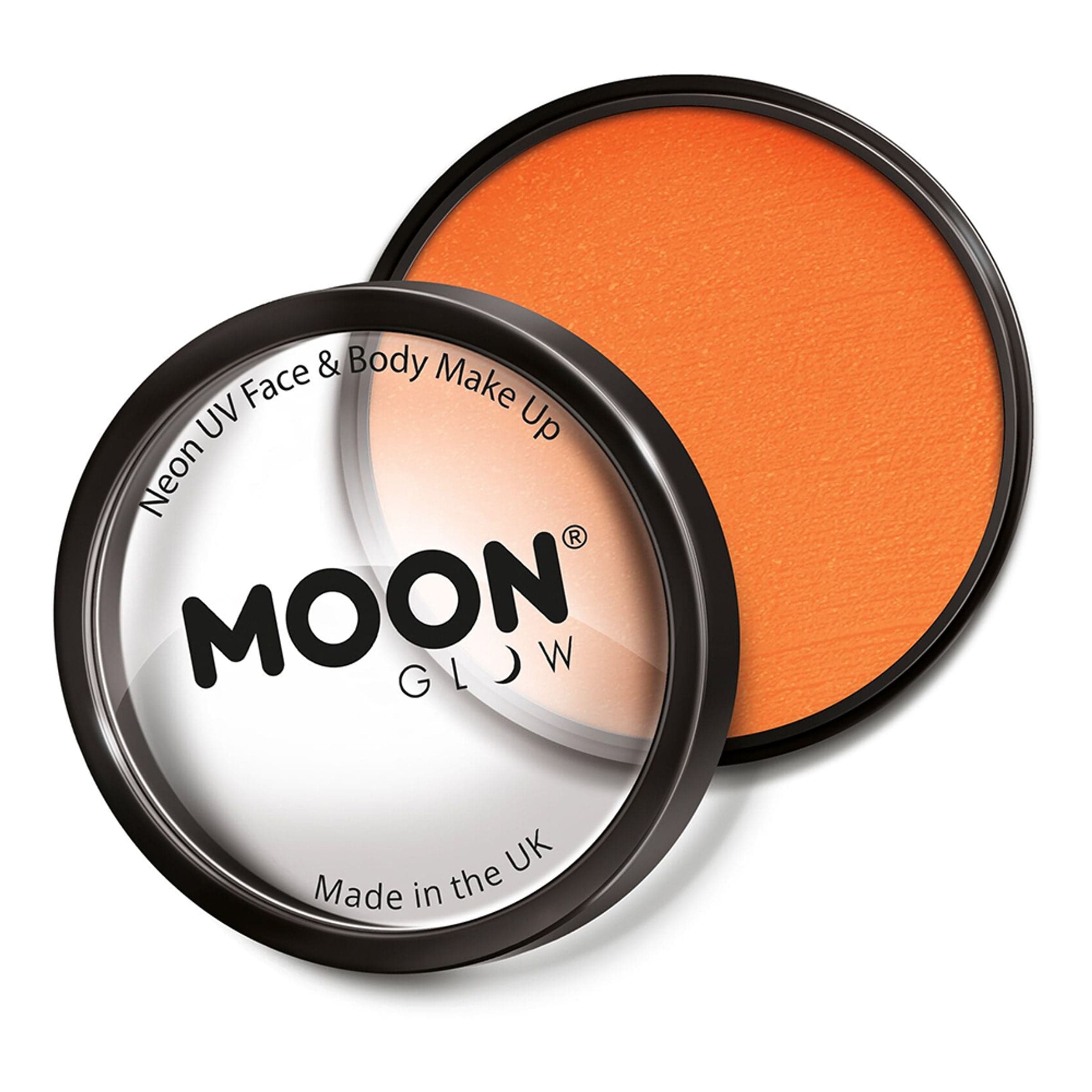 Moon Creations Pro UV Neon Kasvo- & Vartaloväri - Oranssi – Smiffys