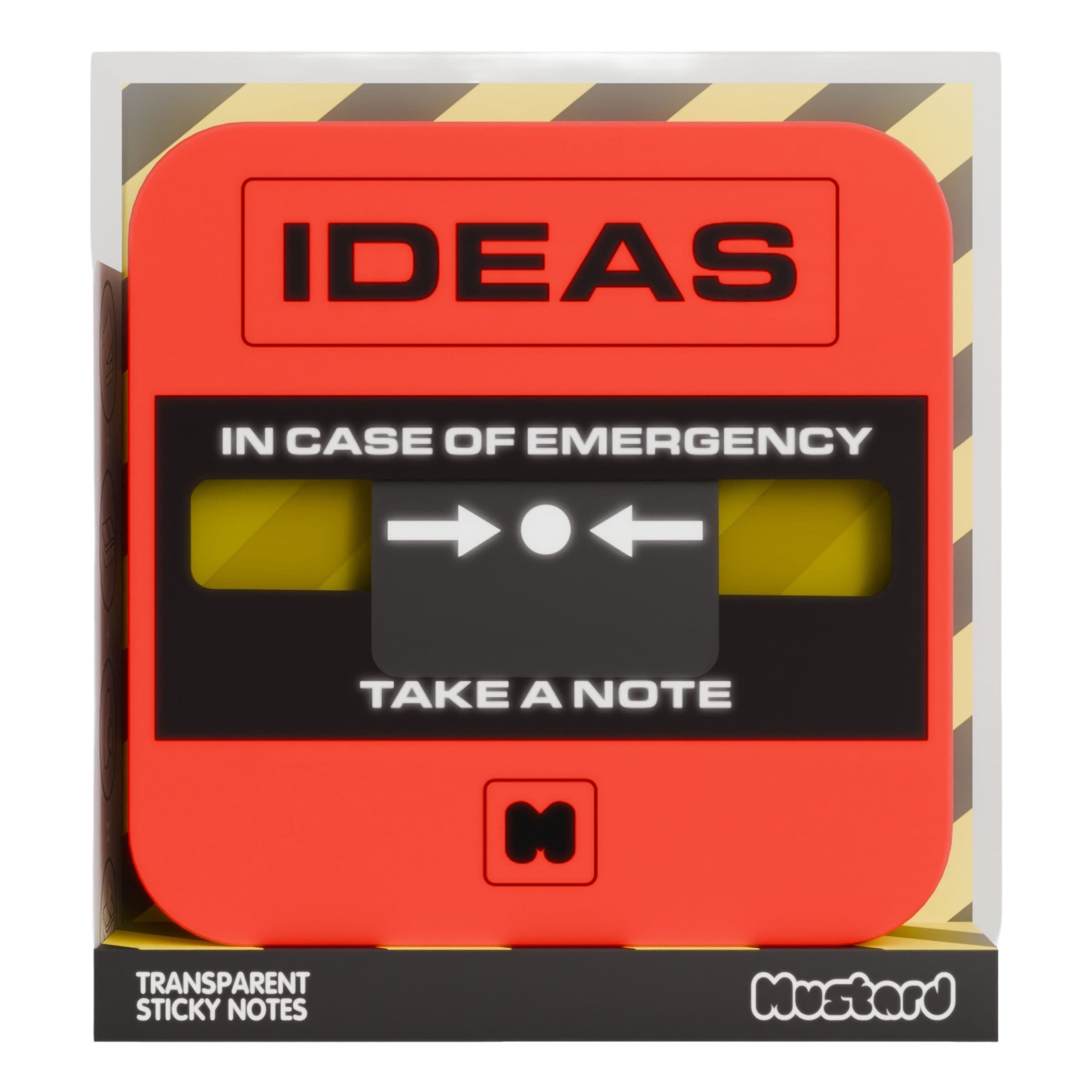 Mustard Emergency Sticky Notes – Ohlsson och Lohaven