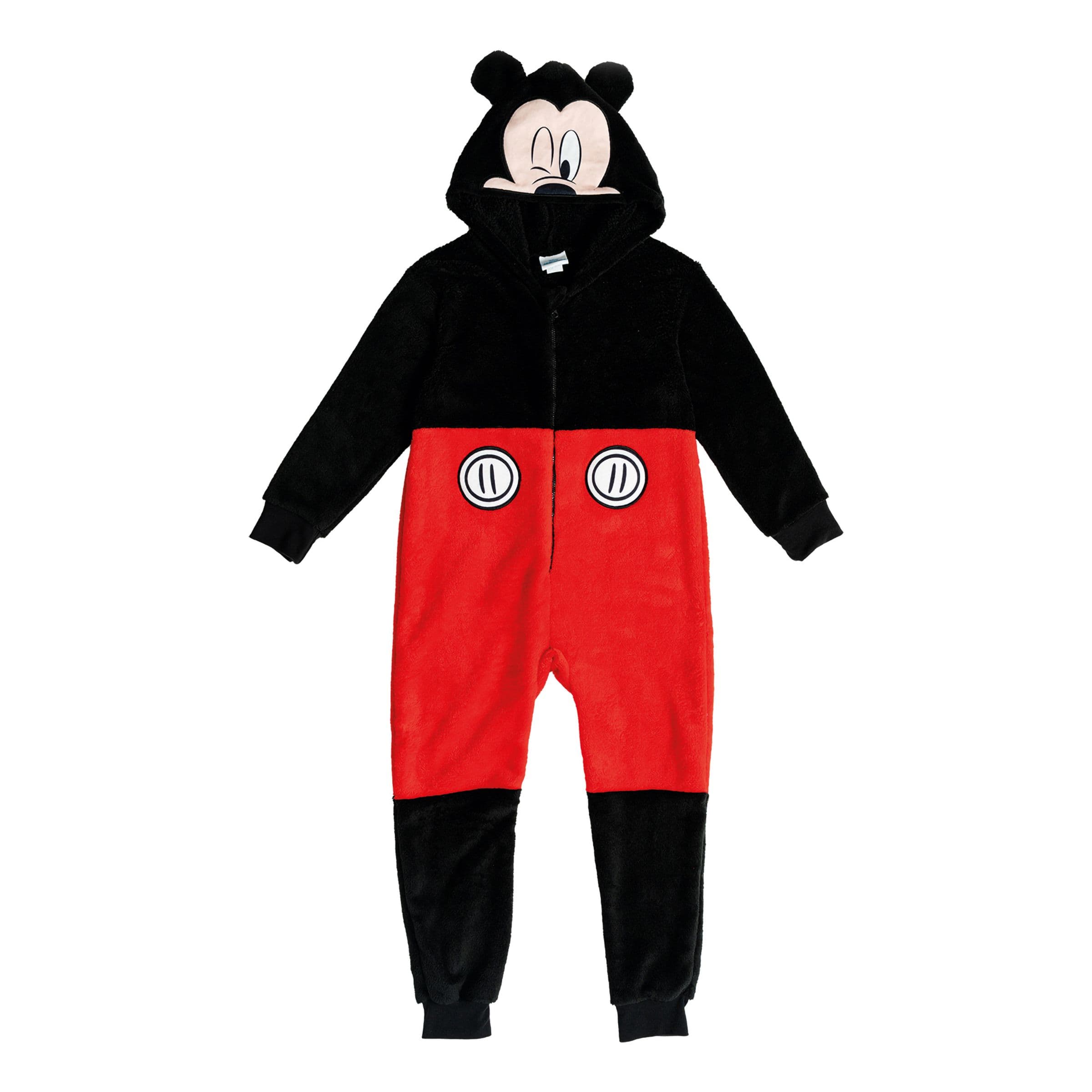 Onesie Mikki Hiiri Lasten Naamiaisasu - X-Small – Riethmüller