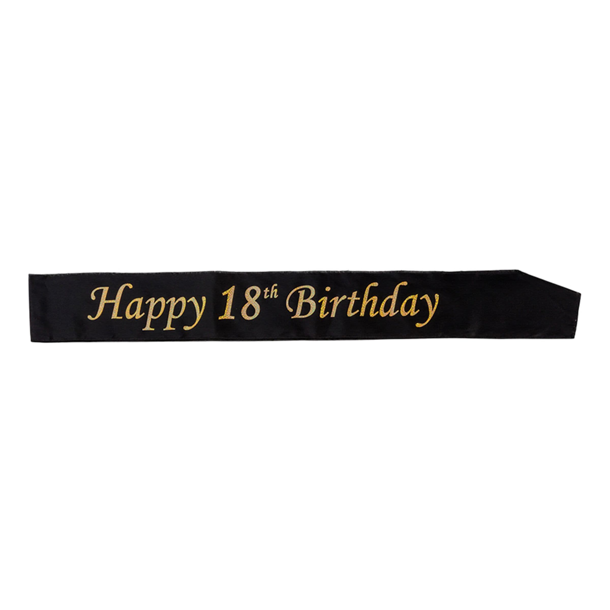 Kunnianauha Happy Birthday Musta/Kulta - 18 – Hisab/Joker