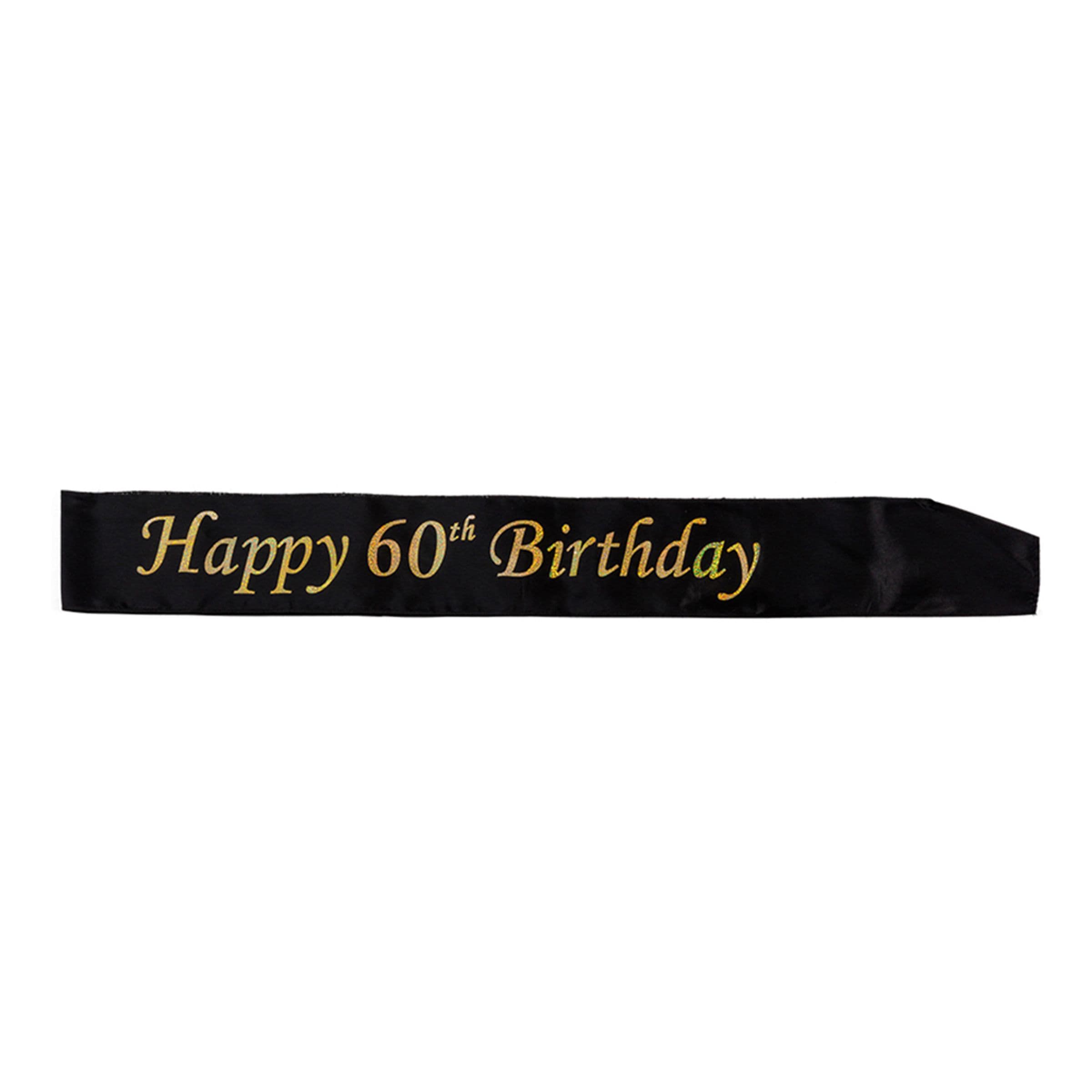 Kunnianauha Happy Birthday Musta/Kulta - 60 – Hisab/Joker